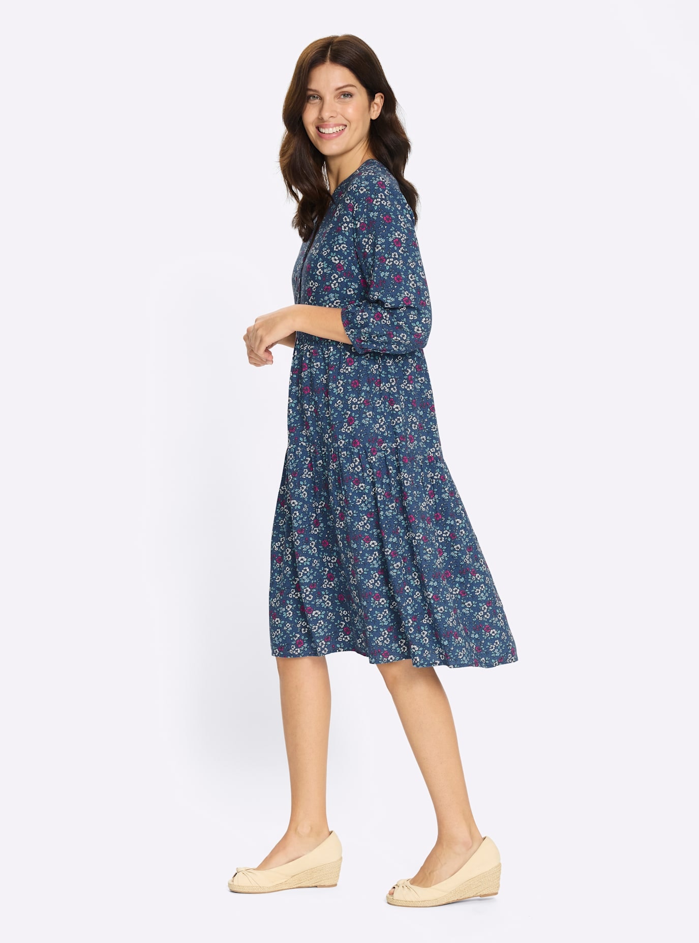 Classic Basics A-Linien-Kleid »Stufenkleid«