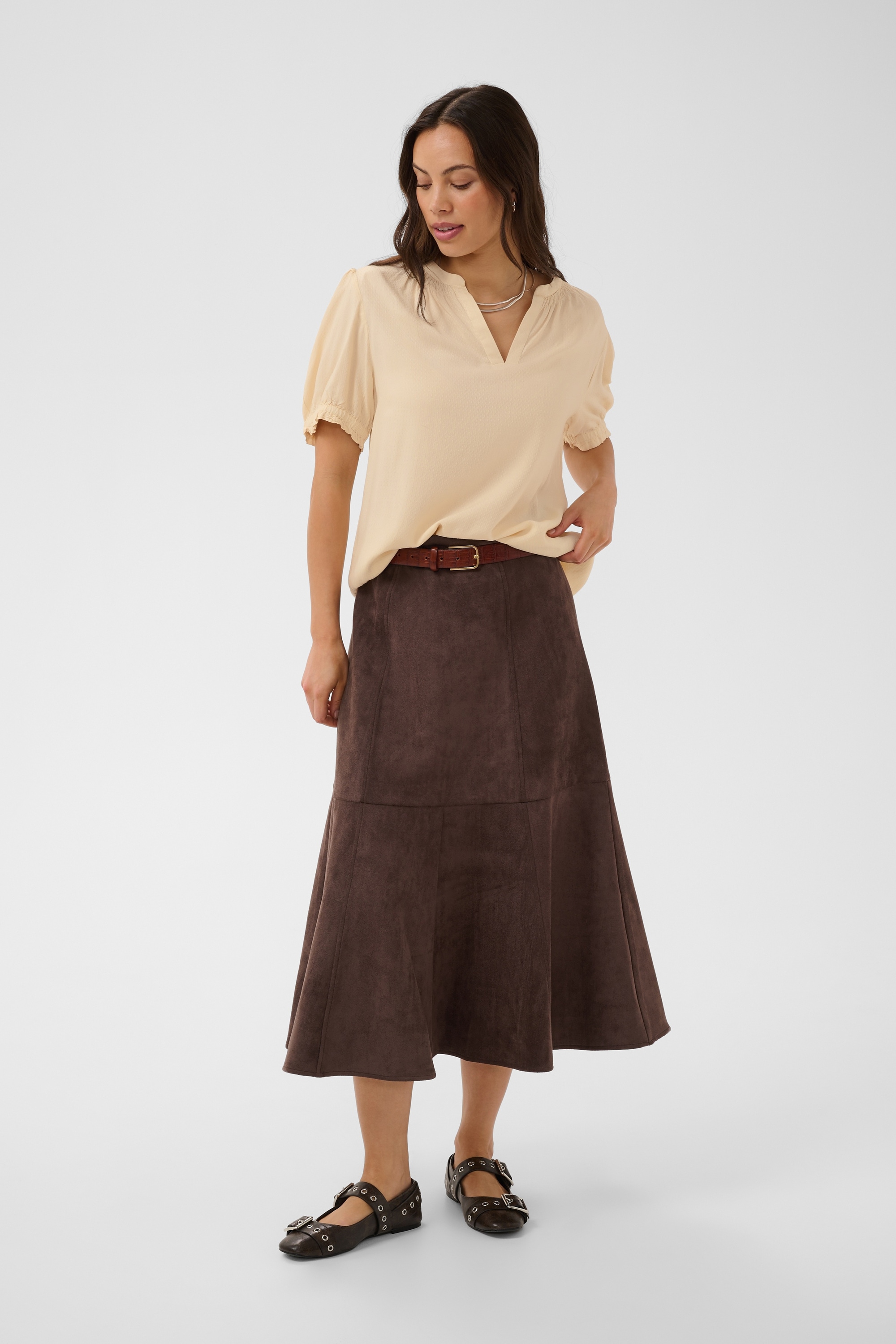 Saint Tropez Kurzarmbluse »Kurzarm-Bluse BrittaSZ«