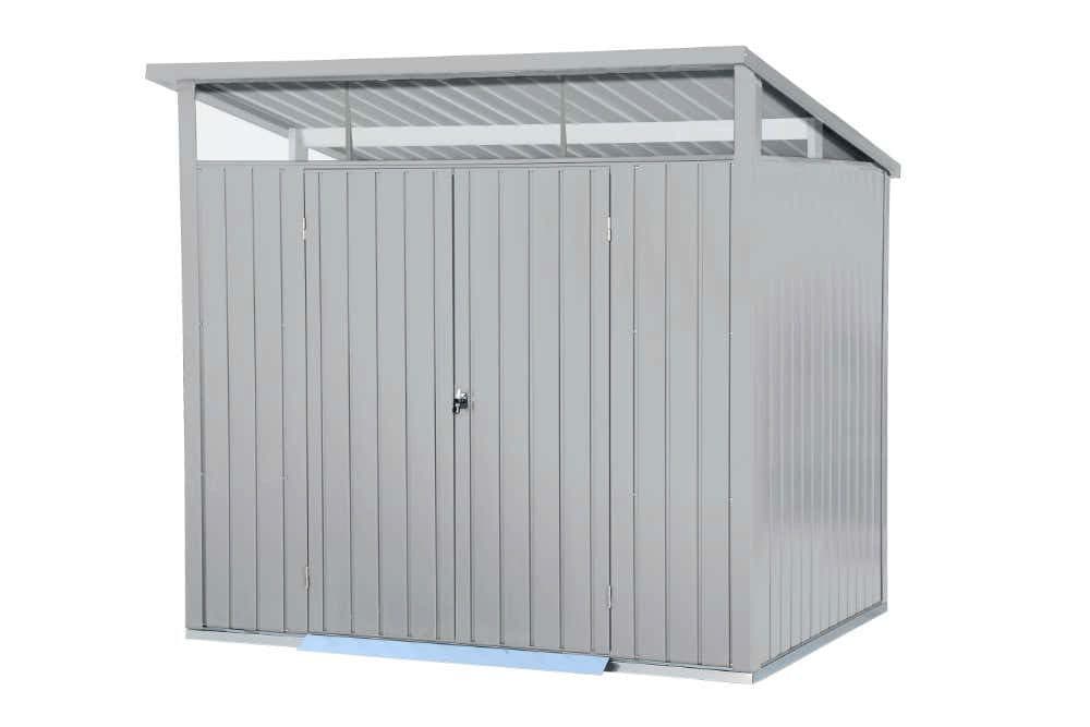 VCM Gartenhaus »Metall Gerätehaus 249x231 Gartenhaus Flügeltür«