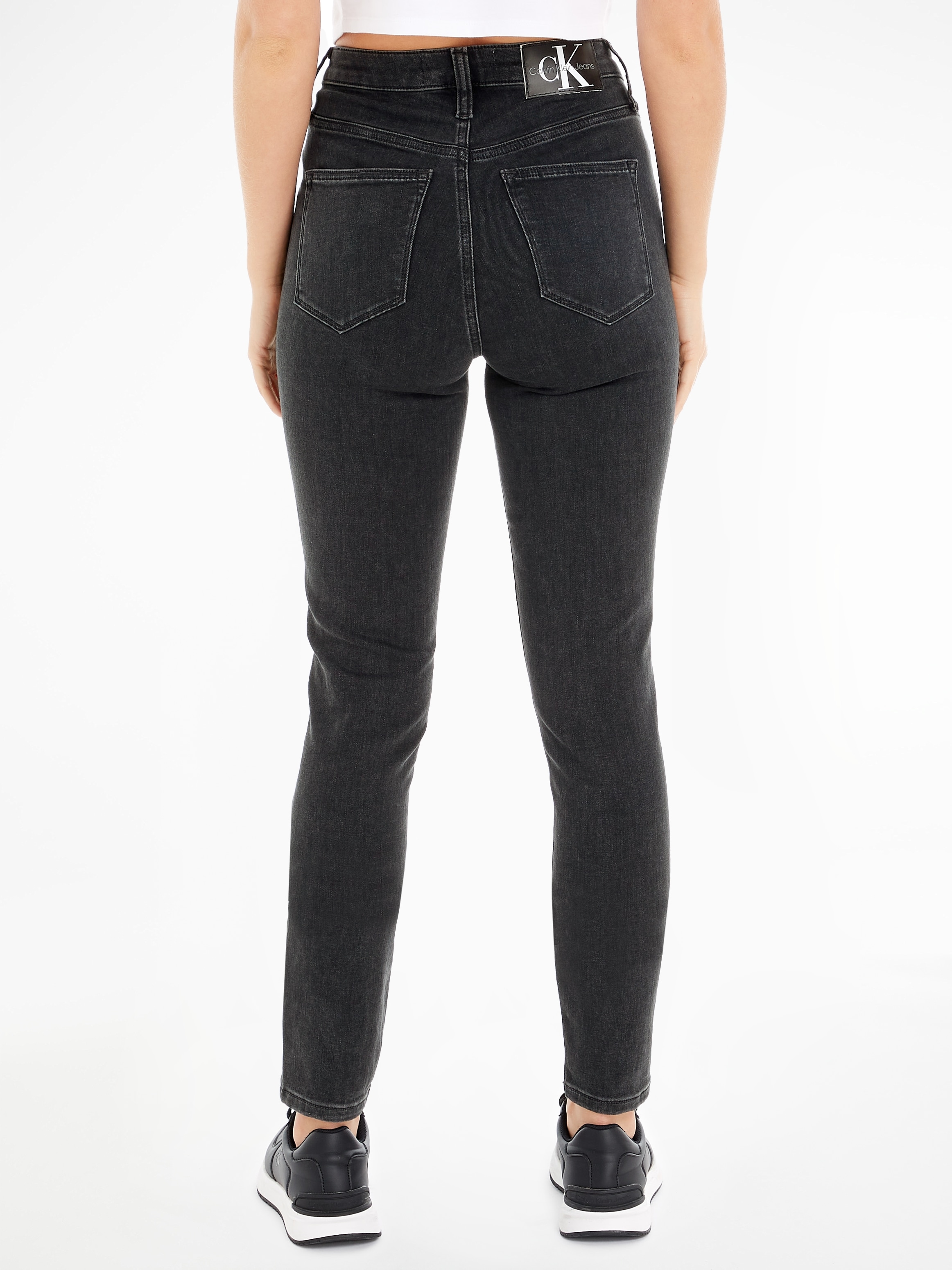 Calvin Klein Jeans Skinny-fit-Jeans »HIGH RISE SKINNY«, stone washed