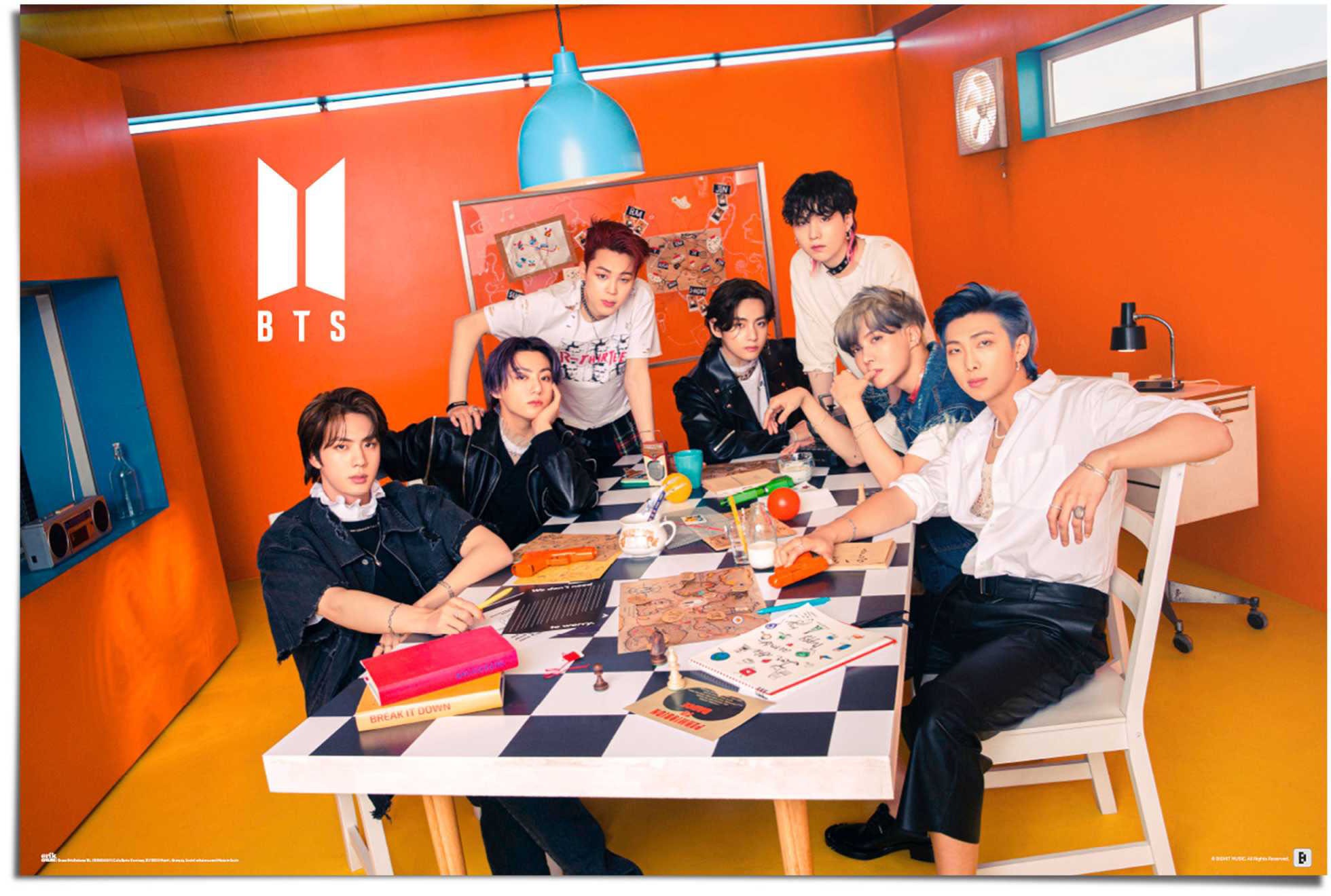 Reinders! Poster »BTS - superstars«