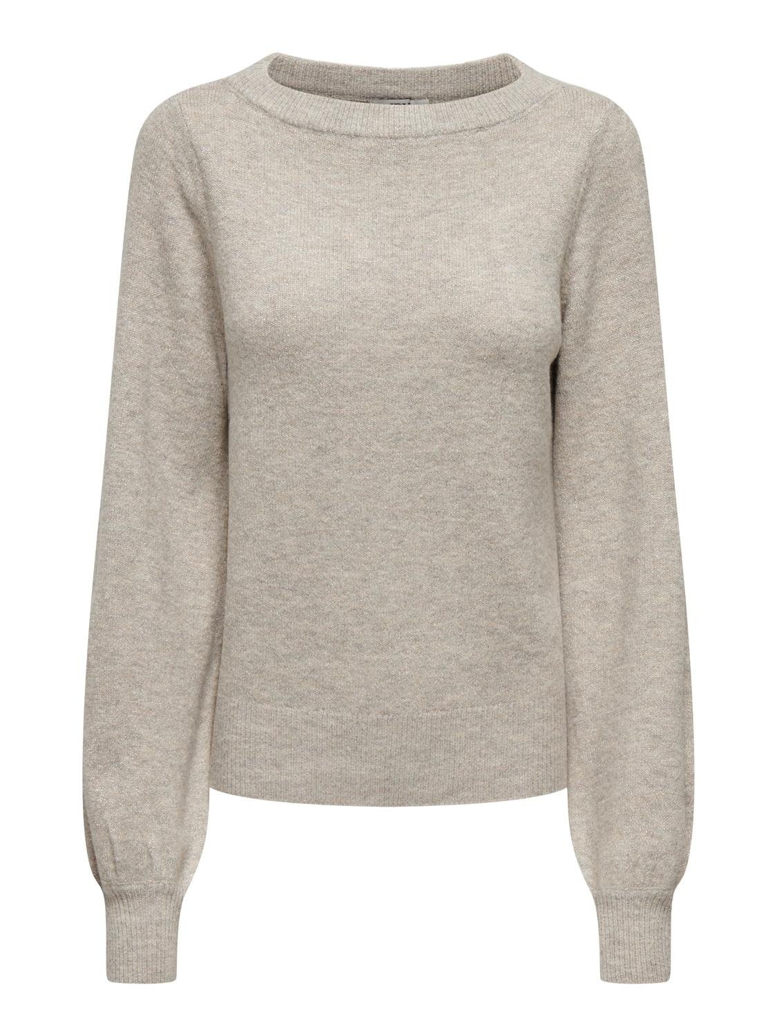 JDY Strickpullover »JDYRUE GLITTER L/S BOAT PULLOVE KNT NOOS«, mit Glitzer-Effekt
