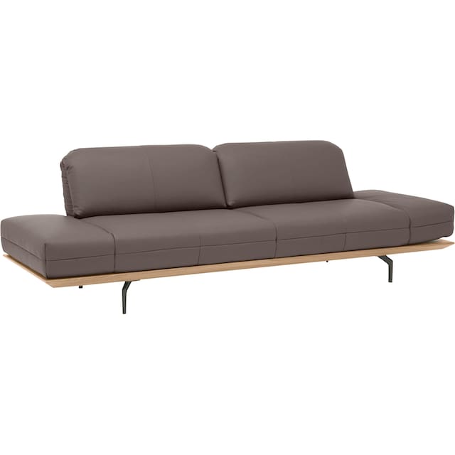 hülsta sofa 4-Sitzer »hs.420«, in 2 Qualitäten, Holzrahmen in Eiche Natur  oder Nußbaum, Breite 252 cm OTTO Online Shop