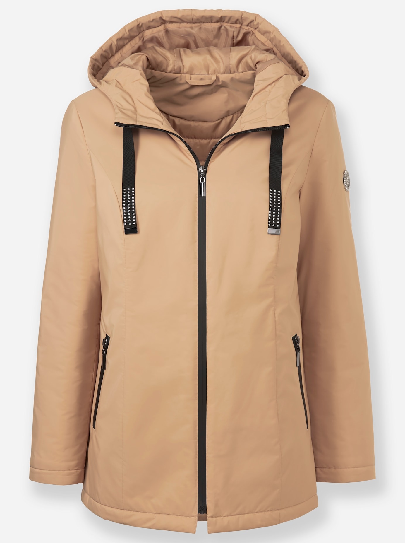 Inspirationen Langjacke, mit Kapuze
