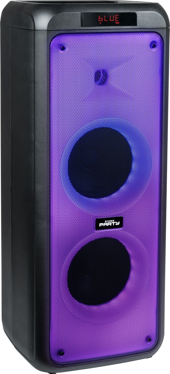 BigBen Party-Lautsprecher »PARTY Box XL AU387223«, mit RGB-Beleuchtung, kabellos, mit Fernbedienung, inkl. 2 Mikrofone
