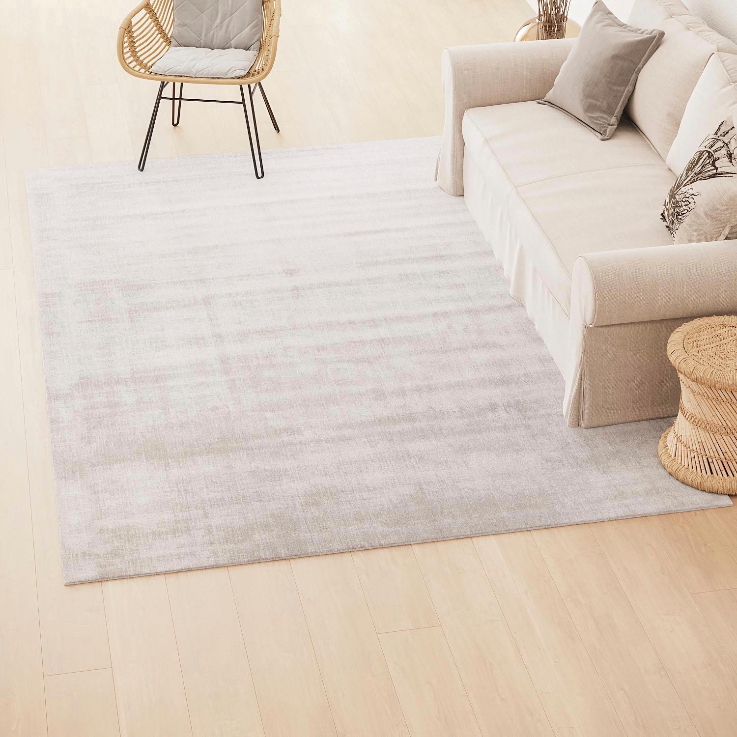 morgenland Teppich »Designer Teppich Chester«, rechteckig, 10 mm Höhe, Viskose