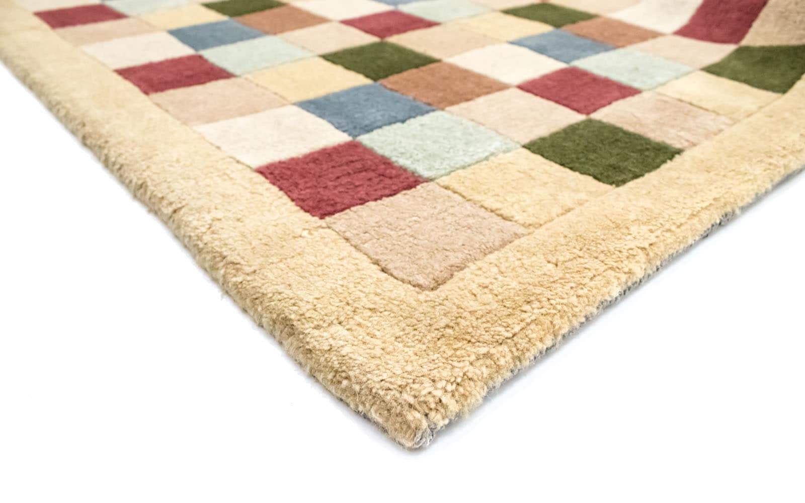 morgenland Wollteppich »Nepal Teppich bei handgeknüpft handgeknüpft beige«, OTTO rechteckig, kaufen