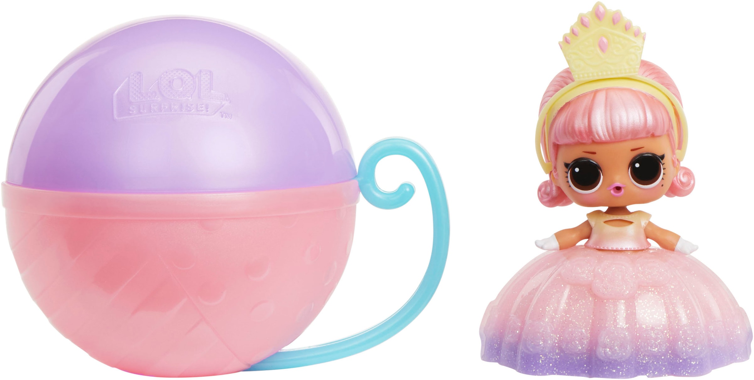 L.O.L. SURPRISE! Anziehpuppe »L.O.L. Surprise Princess Tots«, mit magischem Farbwechsel; sortierte Lieferung