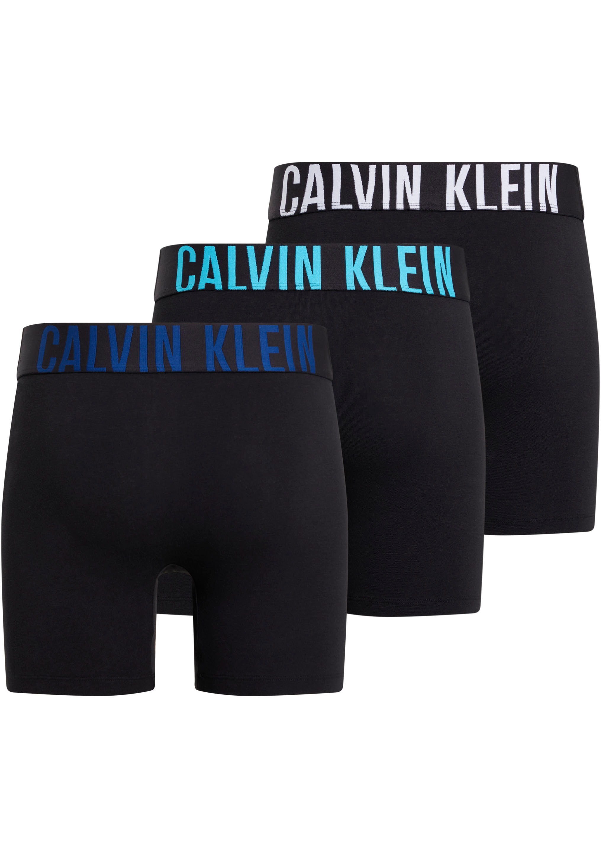 Calvin Klein Underwear Boxer »BOXER BRIEF 3PK«, (Packung, 3 St., 3er), mit Logo-Stretchbund