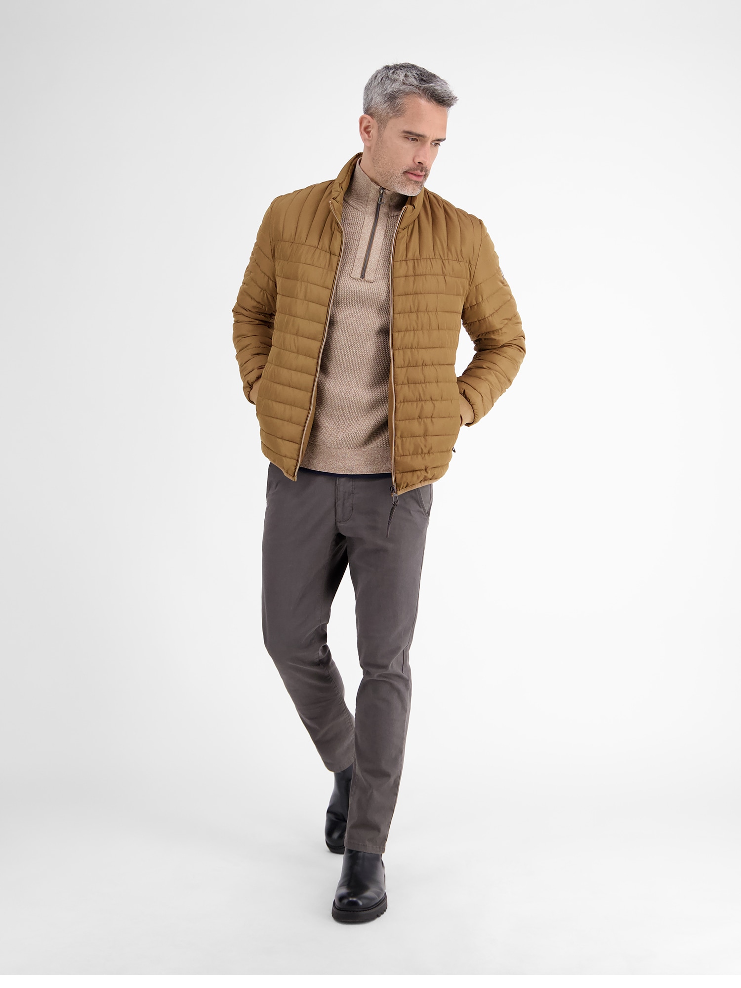 LERROS Steppjacke »LERROS Leichter Herren Steppblouson«, ohne Kapuze, Keine Angabe