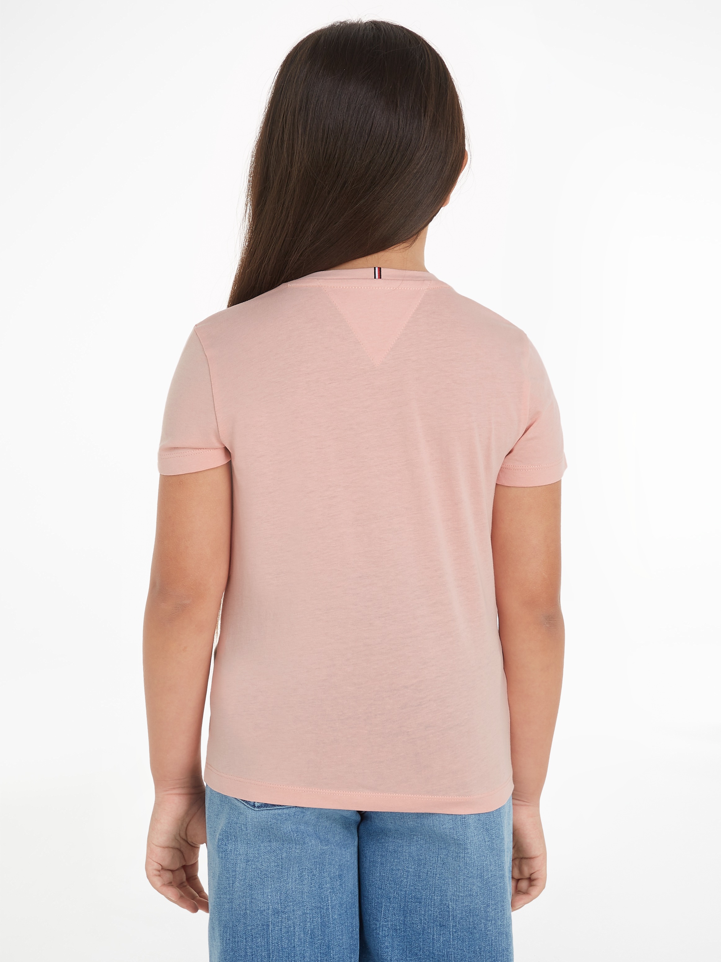 Tommy Hilfiger Kurzarmshirt »HILFIGER NY FOIL REG TEE SS«, Kinder bis 16 Jahre mit Logoprägung