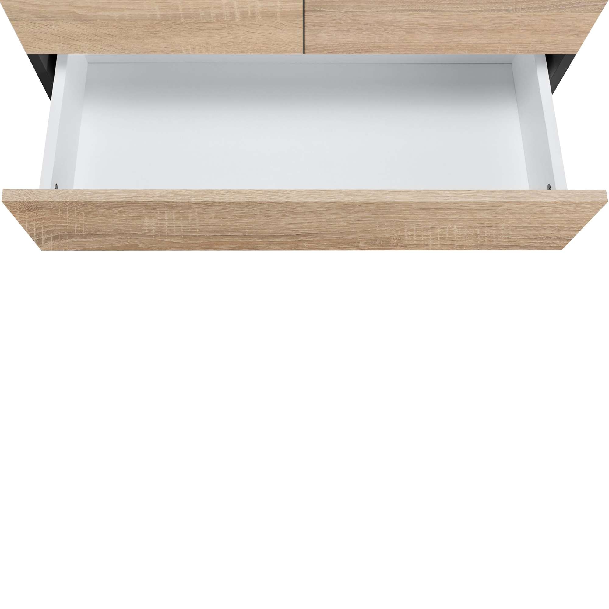 Home affaire Hochschrank »Wisla«, mit 4 Türen & 1 Schublade, Breite 76 cm, Höhe 180 cm