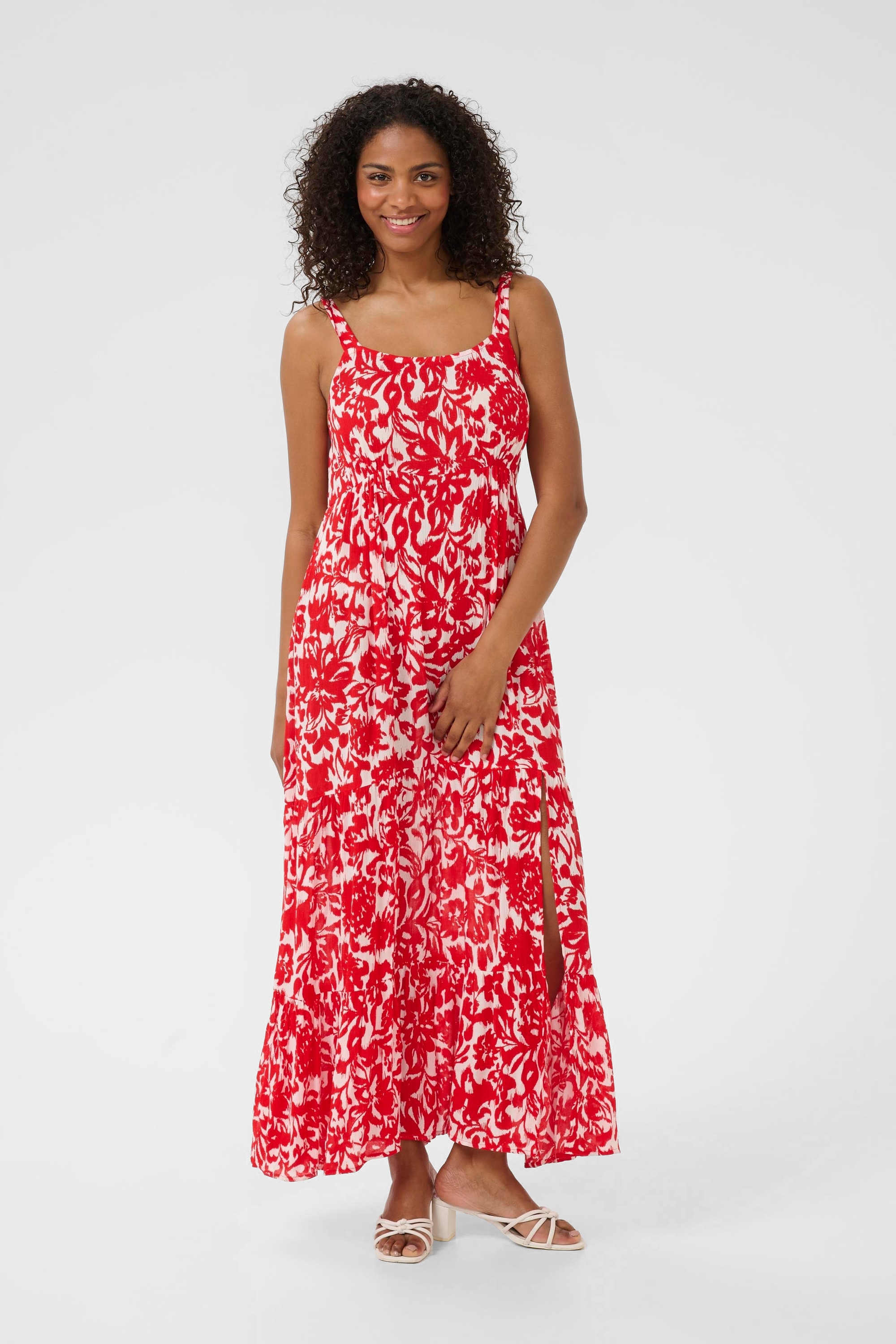 KAFFE Midikleid »Kleid KAvalery«