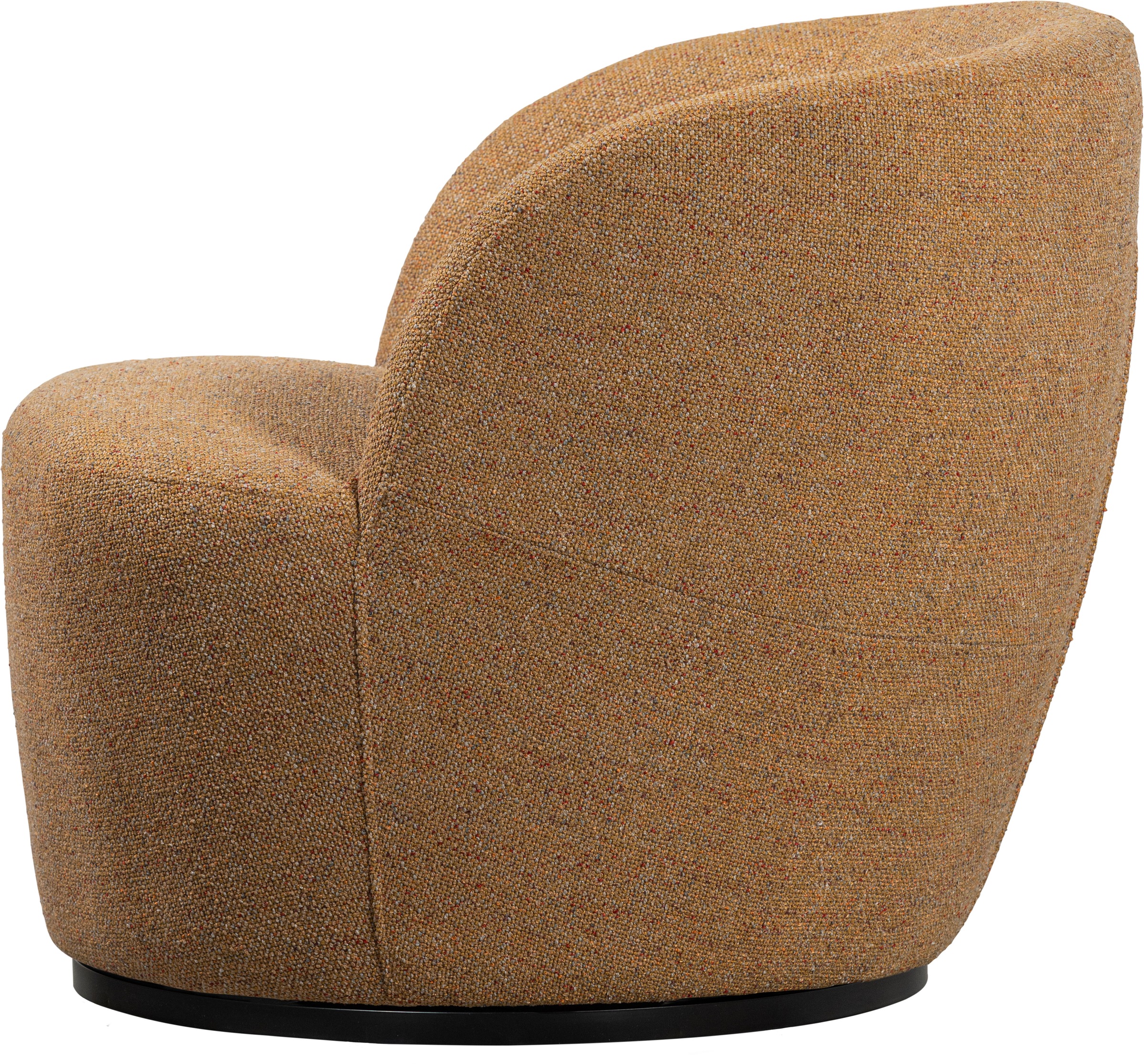 WOOOD Drehsessel »Serra«, in jede Richtung drehbar, runde Form, H 68 cm x B 70 cm