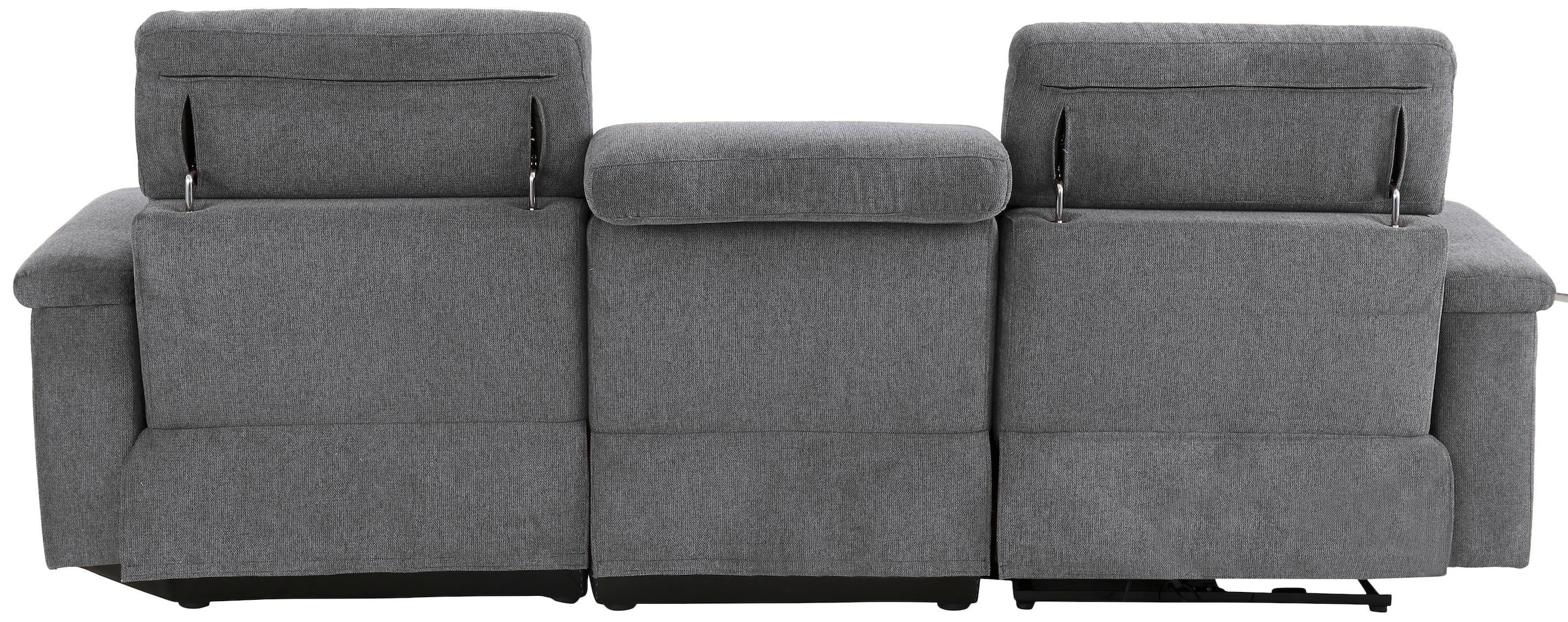 Home affaire Ecksofa »Binado, L-Form,« mit manueller oder elektrischer Relaxfunktion mit USB-Anschluss