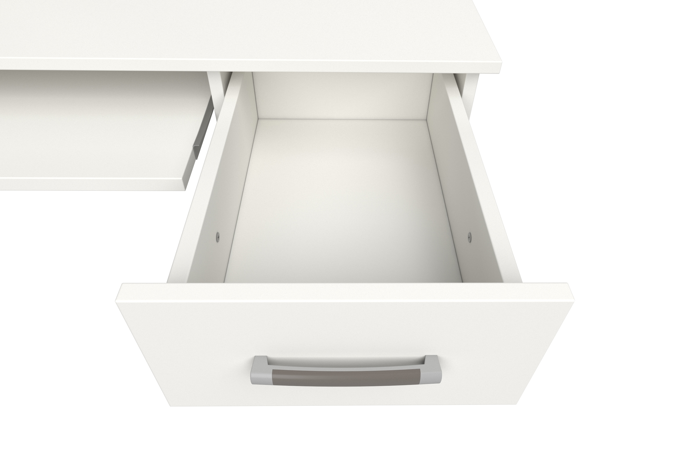 VOGL Möbelfabrik Schreibtisch »Don«, mit Tastatur- & Druckerauszug, Breite 137,5 cm, Made in Germany