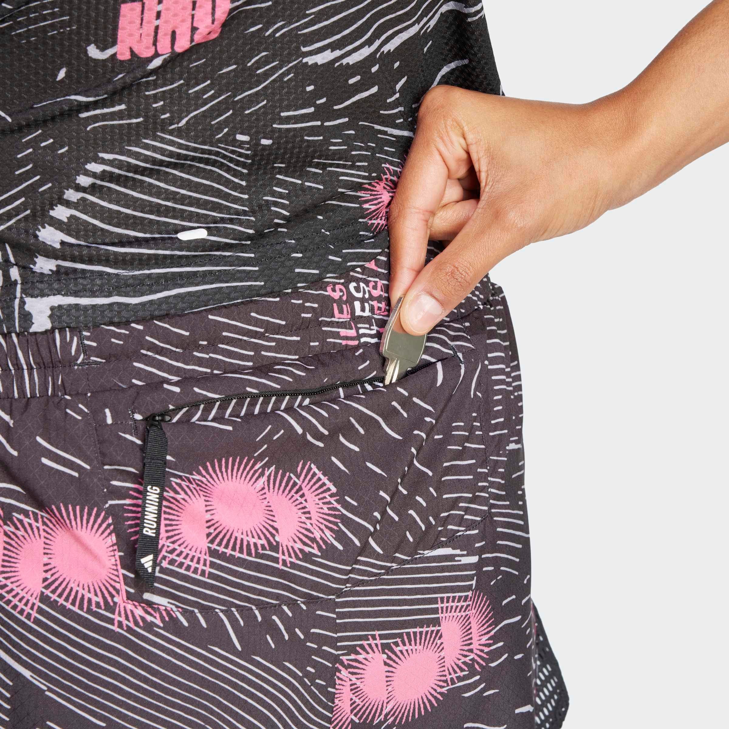 adidas Performance Laufshorts »BTN SHORT W«, (1 tlg.)