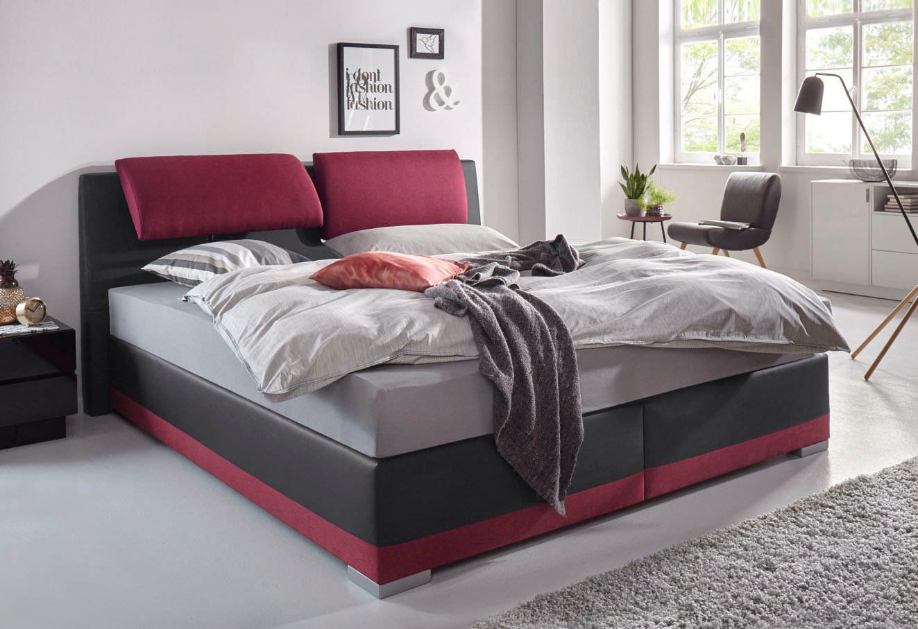 Maintal Boxspringbett verstellbare Kopfstütze
