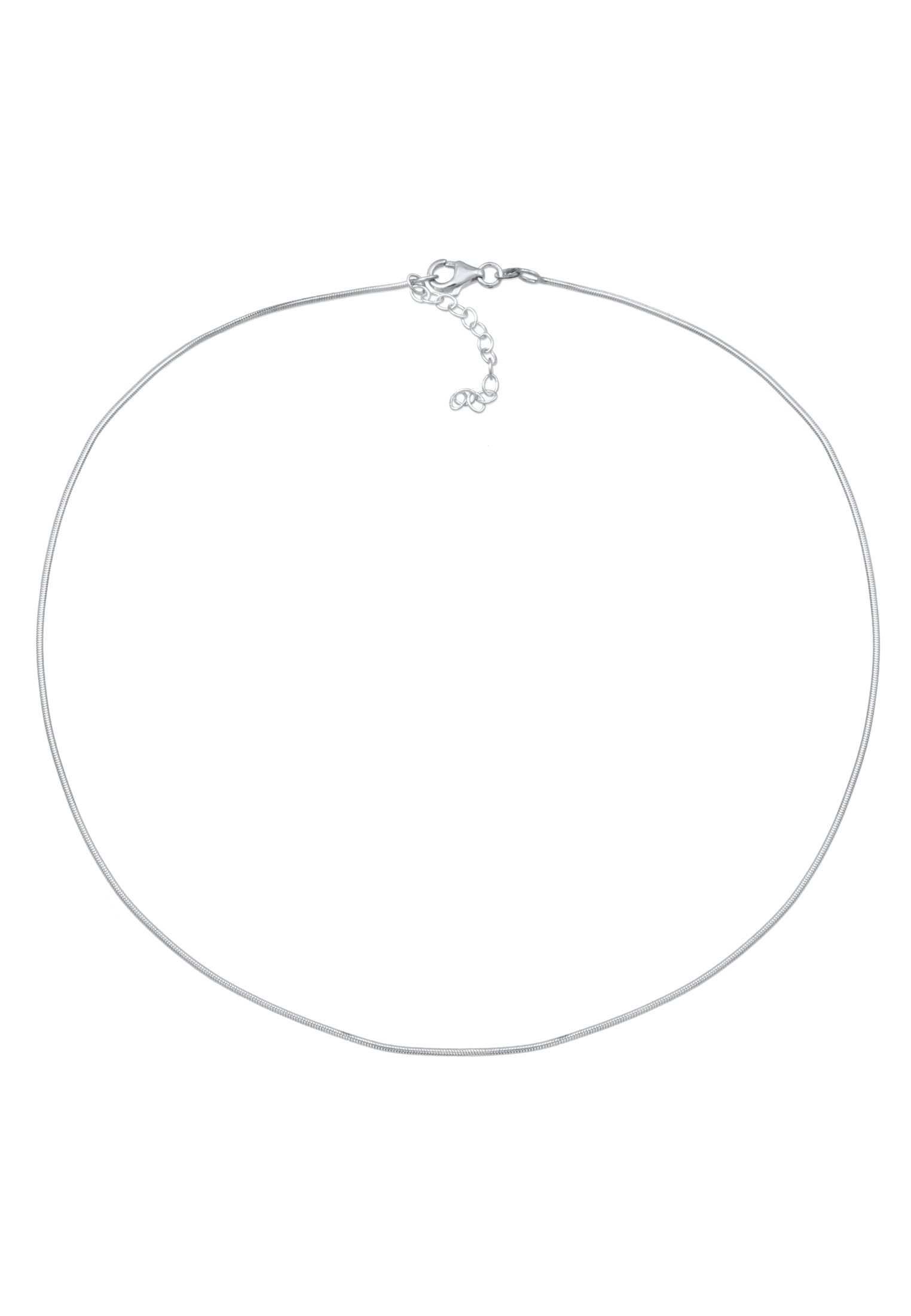 Elli Choker »Halskette Runde Schlangenkette Basic 925 Sterling Silber«
