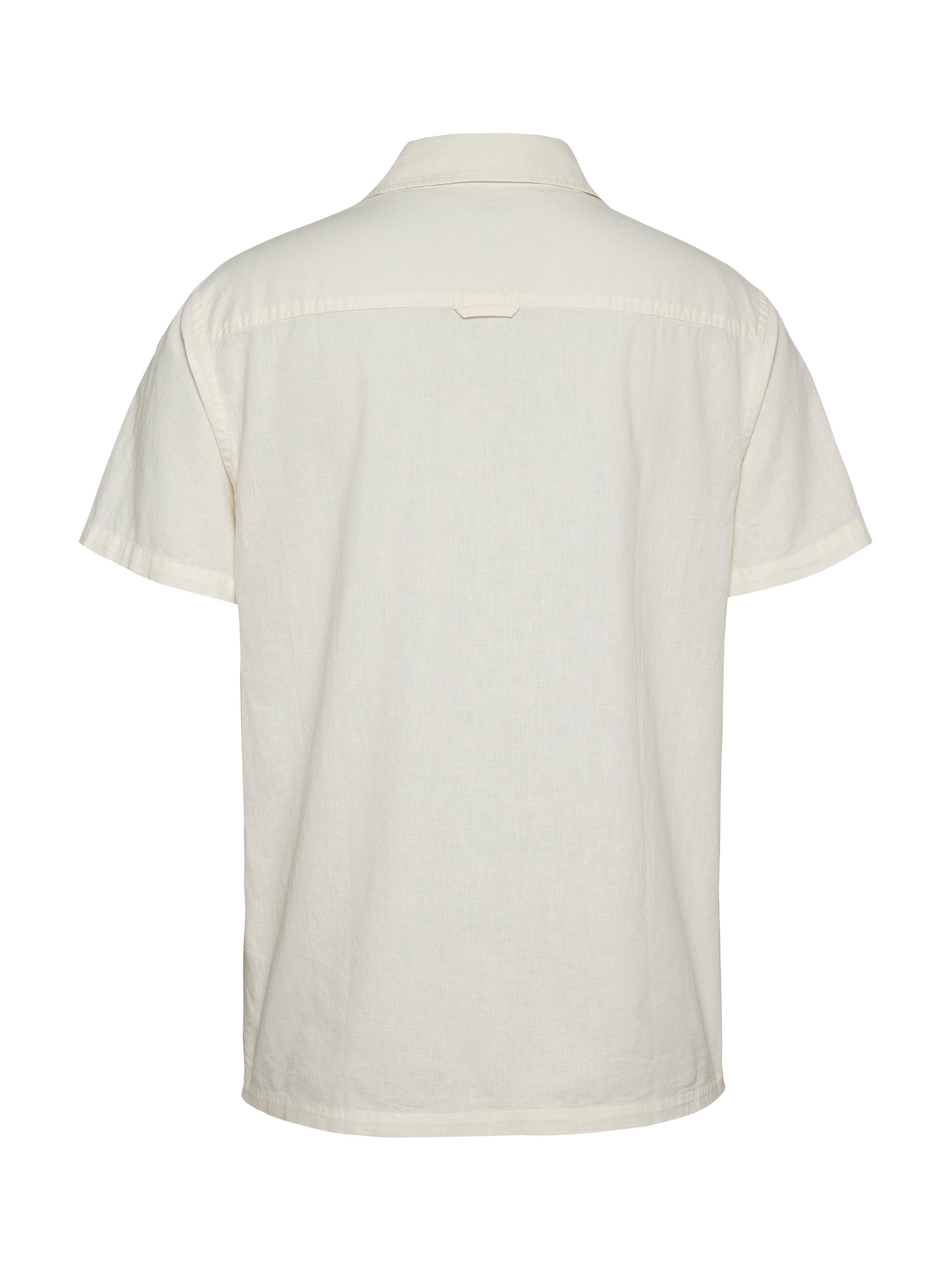 Tommy Jeans Kurzarmhemd »TJM LINEN BLEND CAMP SS EXT«, Mit V-Ausschnitt