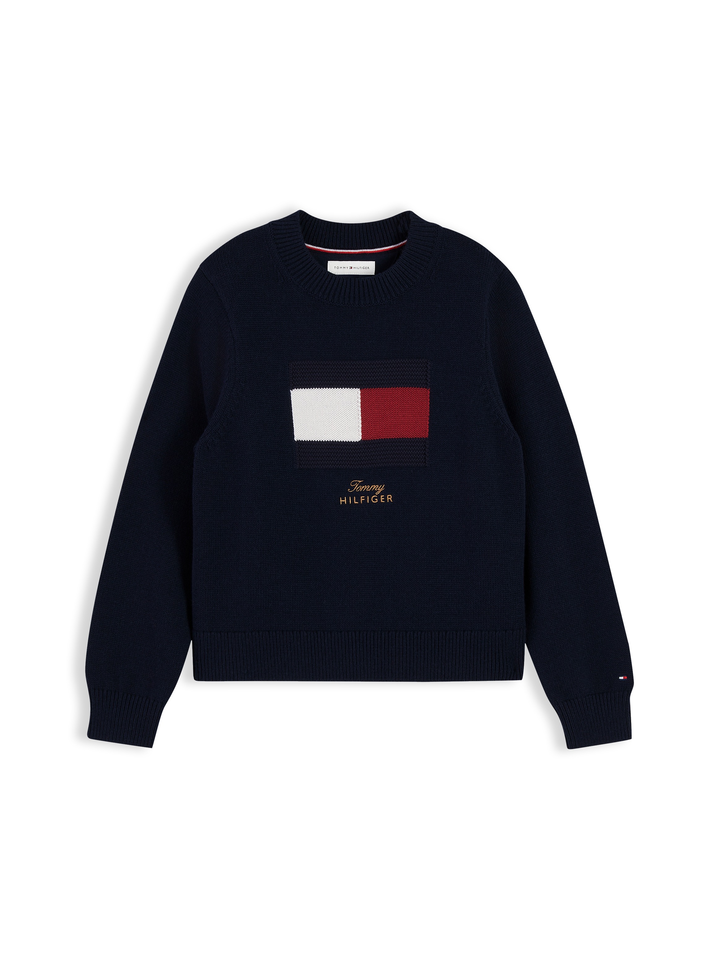 Tommy Hilfiger Strickpullover mit Wolle, Regular Fit, Kinder bis 16 Jahre