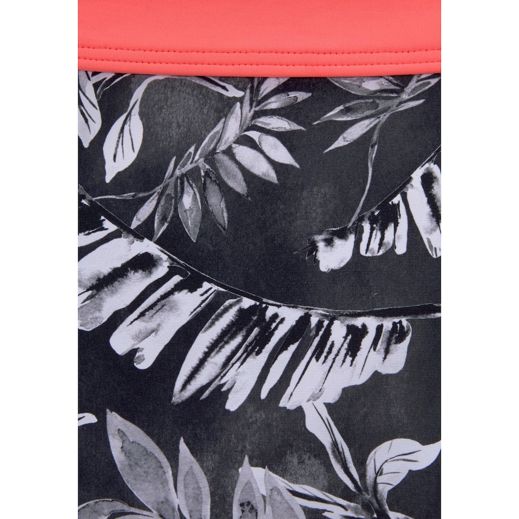 Sunseeker Bikini-Hose »Mono«, mit seitlichen Bändern und kontrastfarbenem Einsatz