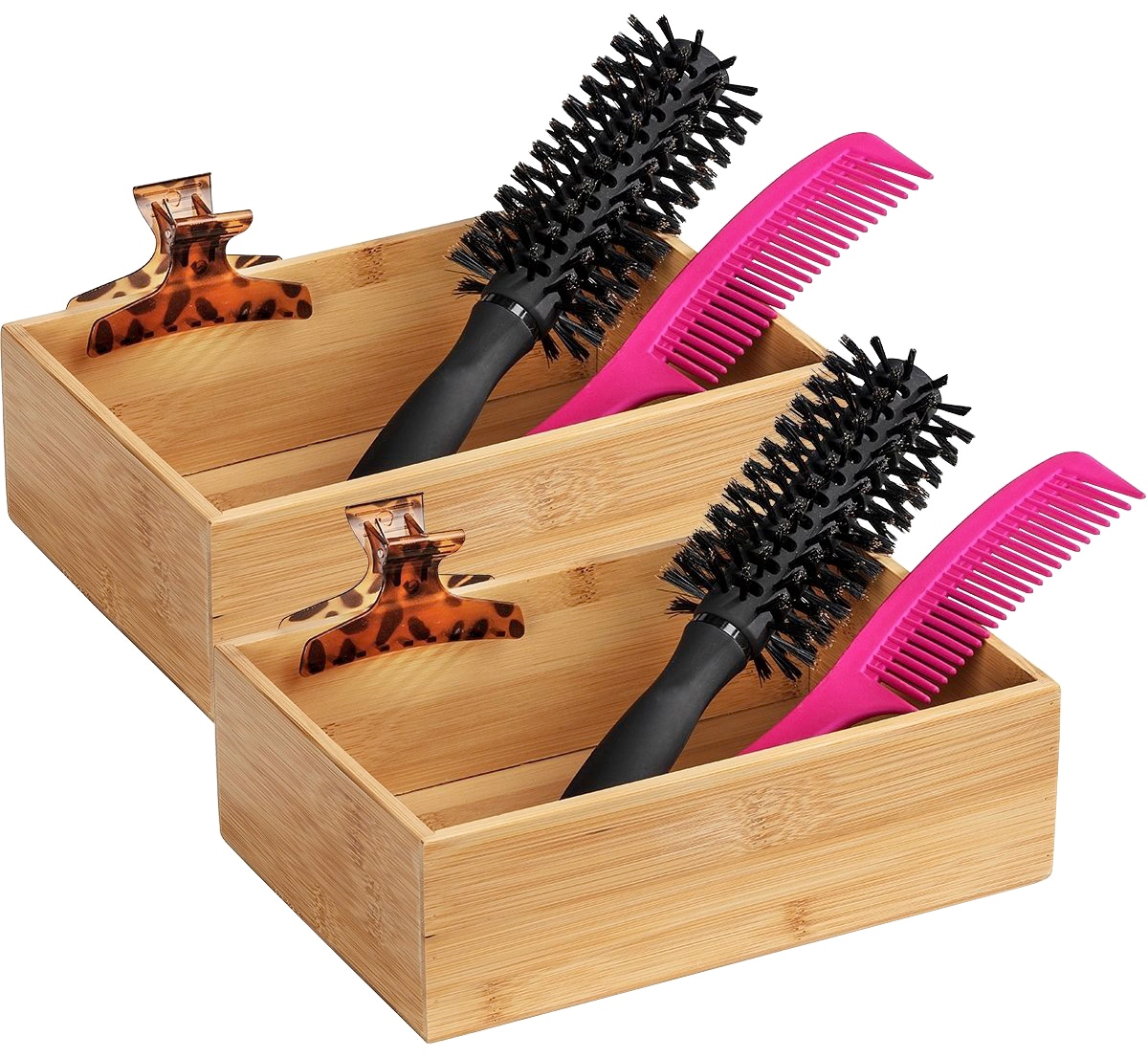 Wenko Aufbewahrungsbox »Terra« in braun, Größe B/H/T: 22 cm x 7 cm x 35 cm