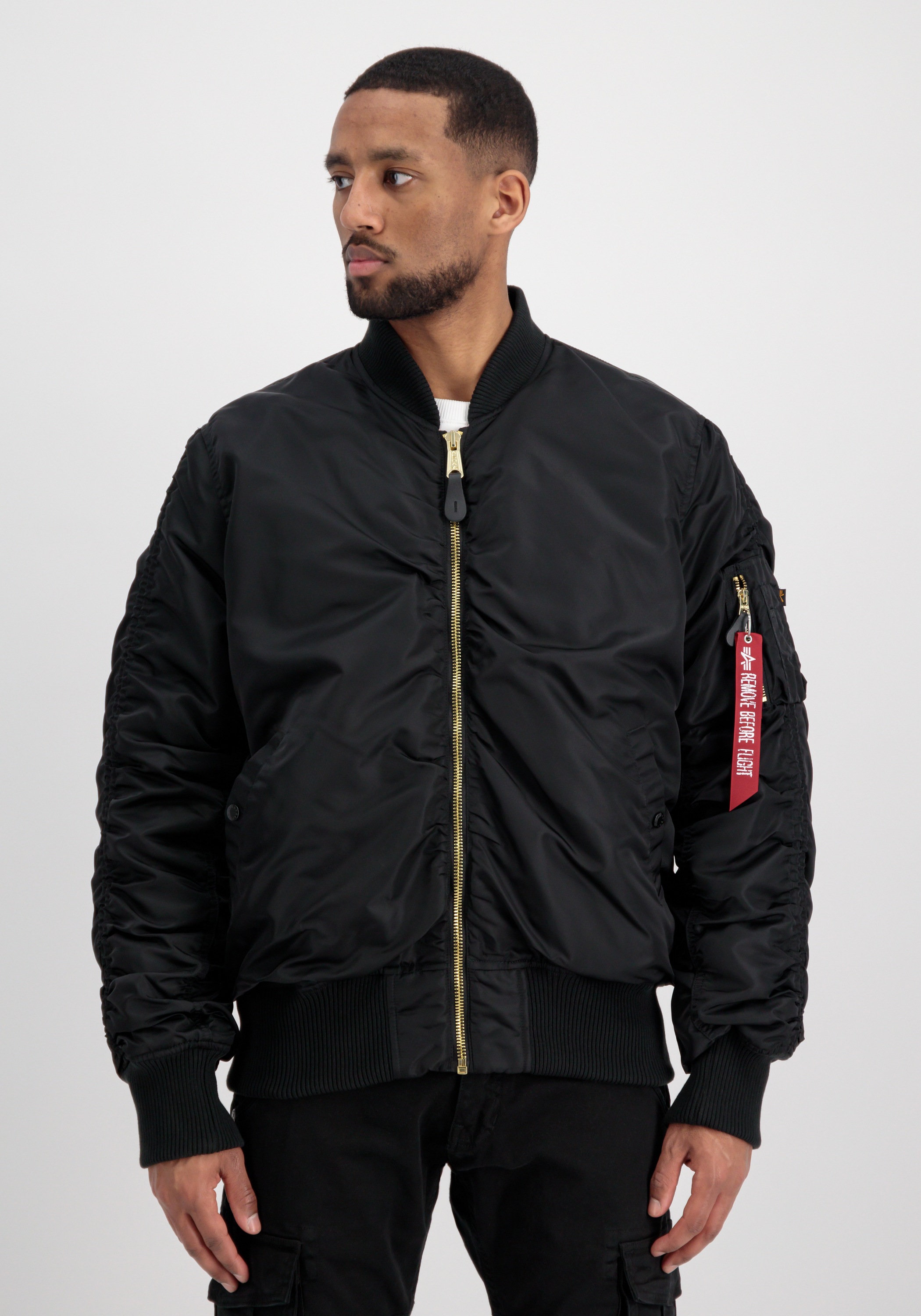 Alpha Industries Bomberjacke »Alpha Industries Men - Bomber Jackets MA-1 OS Puckered«