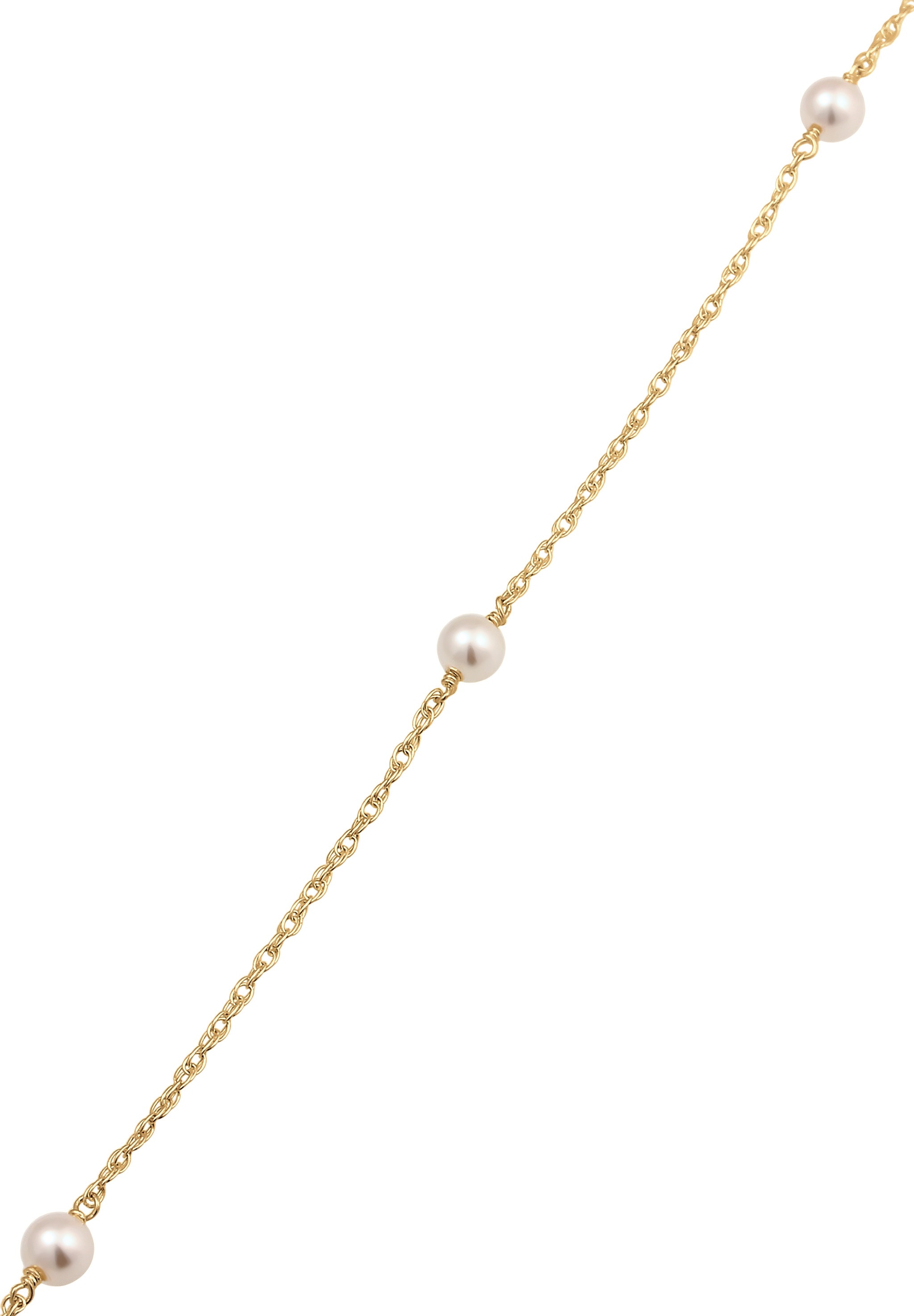 Elli Silberkette »Halskette Mit Perlen von Swarovski® 925 Sterling Silber«