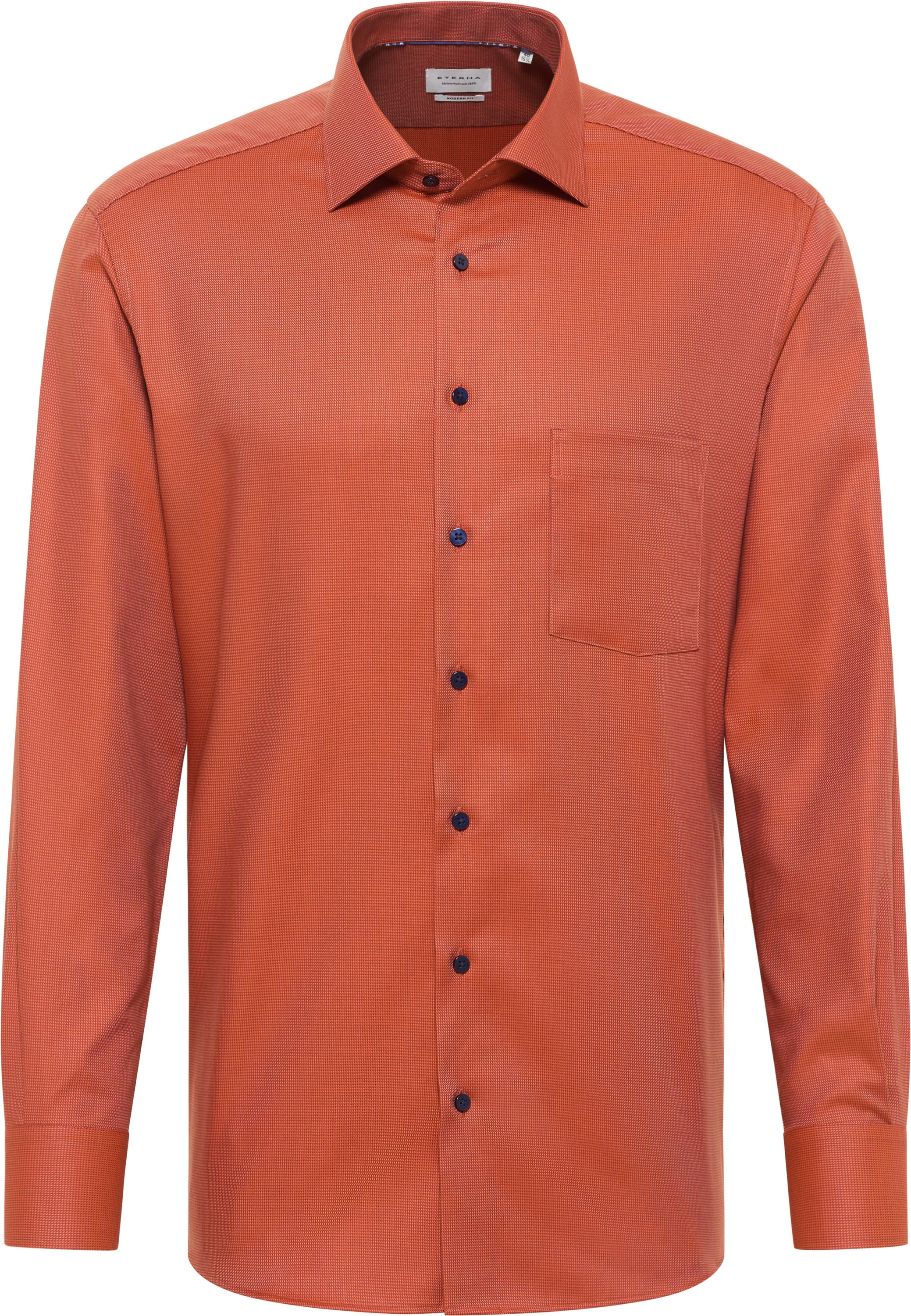 Eterna Langarmhemd »MODERN FIT«, NON IRON (bügelfrei)