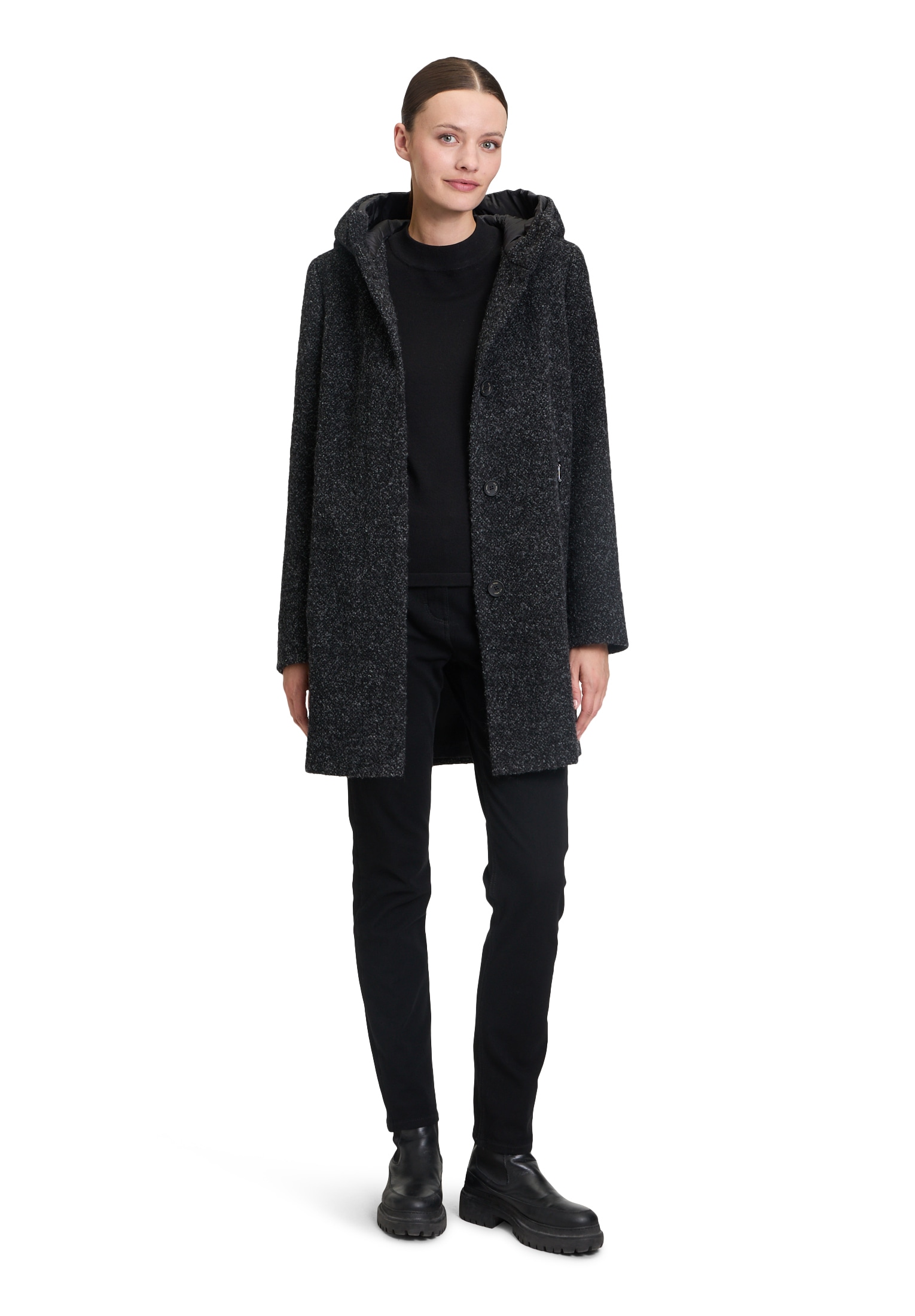 Gil Bret Wolljacke »Wolljacke mit Kapuze«