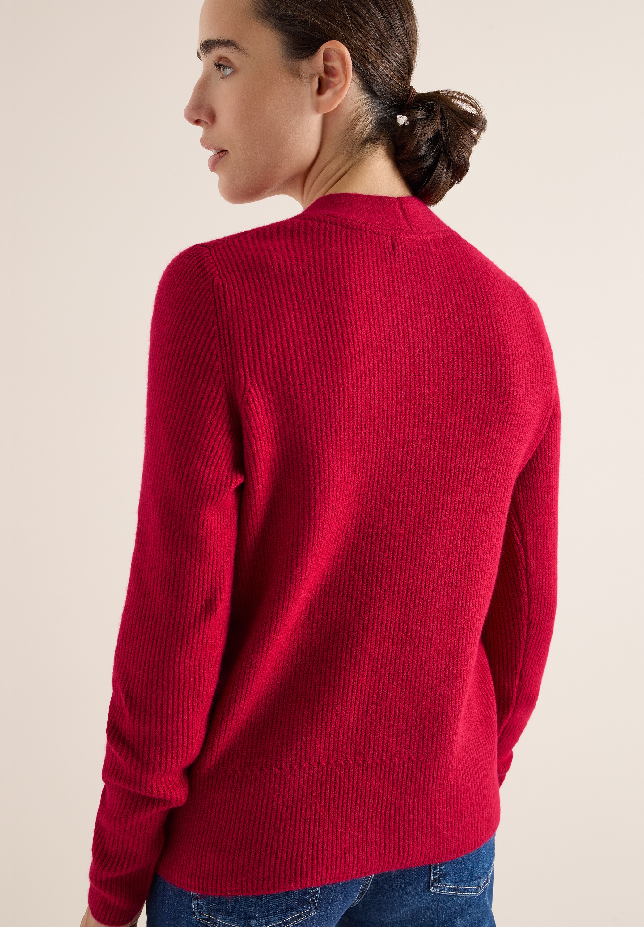 Cecil Cardigan, mit Strukturdetail und Knopfleiste