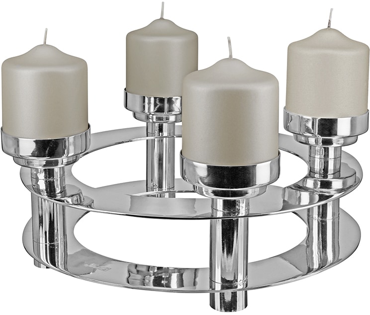 Fink Kerzenleuchter »RICARDO«, vielseitige Deko-Möglichkeiten durch  abnehmbare Kerzenhalter, Ø 33 cm bei OTTO