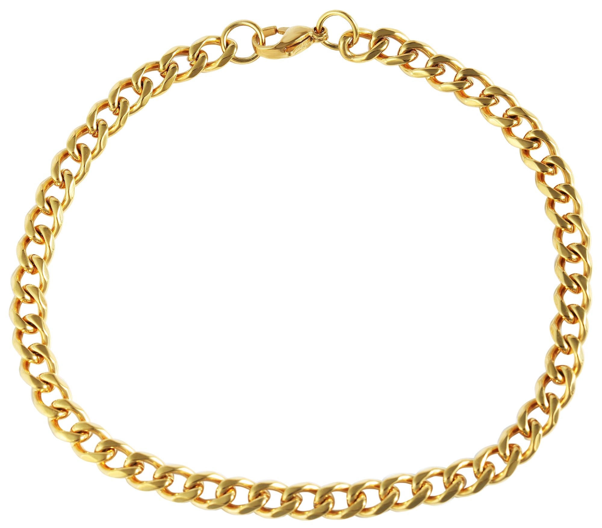 Adelia´s Fußkette »Edelstahl Fußkettchen 25,5 cm«