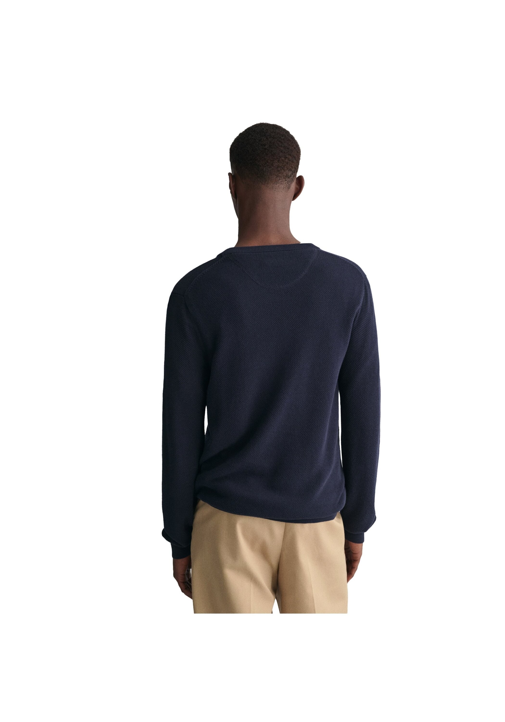 Gant Sweater »Strickpullover COTTON PIQUE C-NECK«