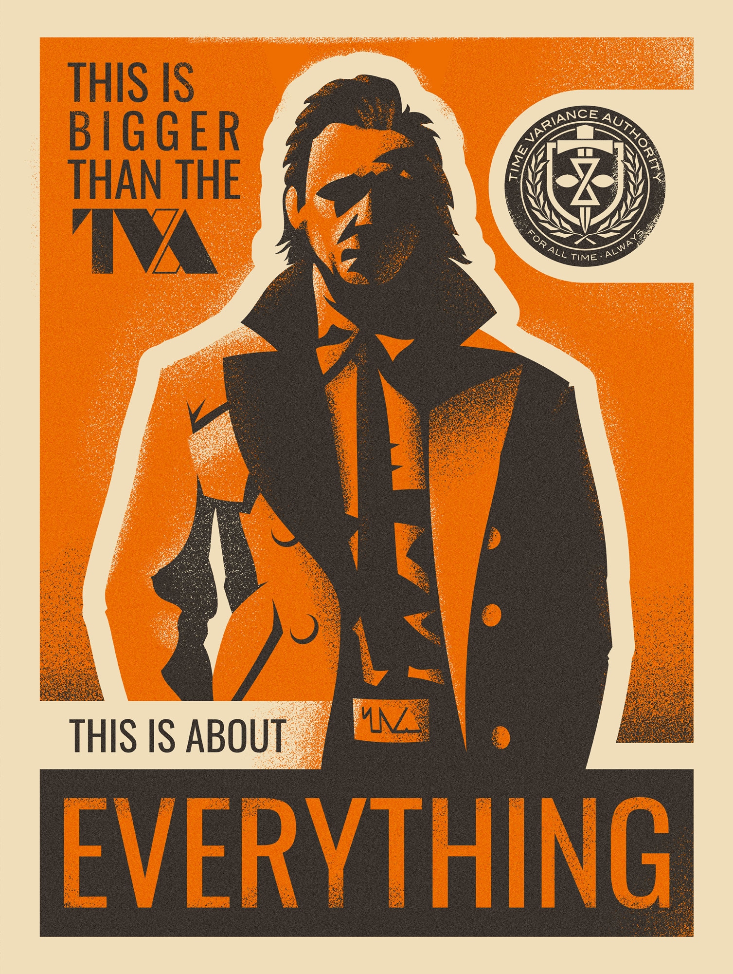 Komar Wandbild »Marvel Loki This is About Everything«, Disney, (Set, 1 St.), 30 x 40 cm (Breite x Höhe) - Kinderzimmer, Dekoration