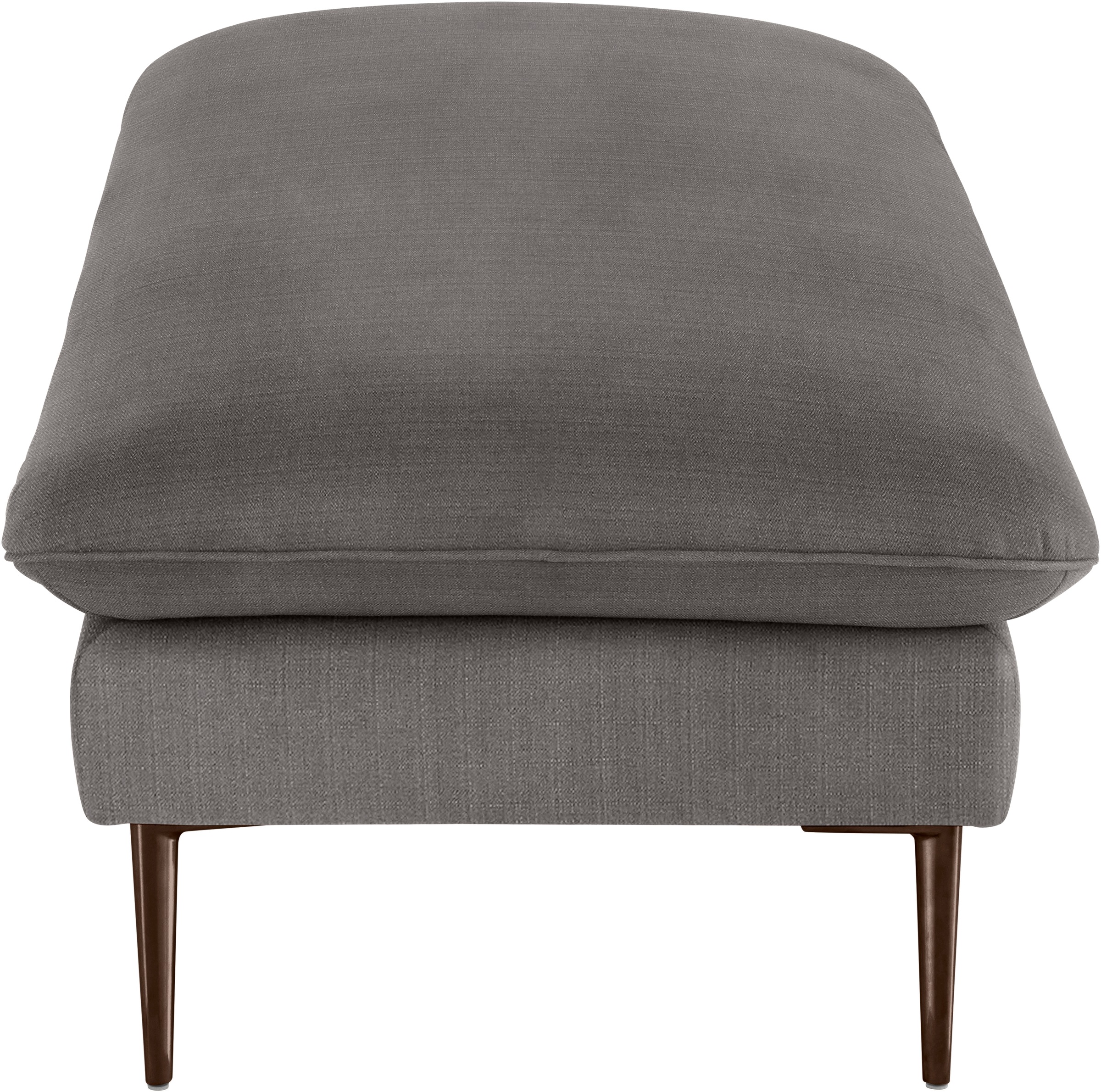 W.SCHILLIG Hocker »enjoy&MORE«, Füße bronze pulverbeschichtet, Breite 151 cm