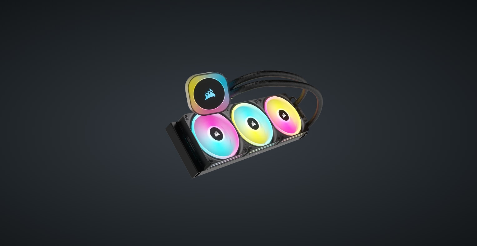 Corsair CPU Kühler »iCUE LINK H150i RGB AIO, 360mm Radiator«