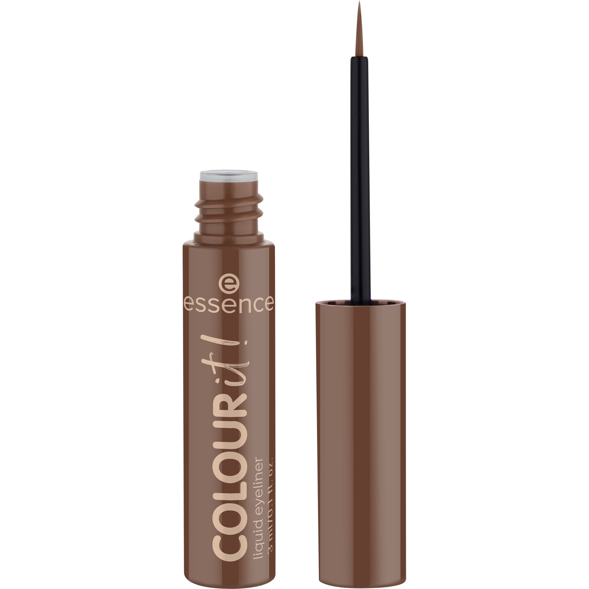 Essence Eyeliner »COLOUR it! liquid eyeliner«, (Set, 3 tlg.), 3-tlg., wischfest, langanhaltend, schnell trocknend