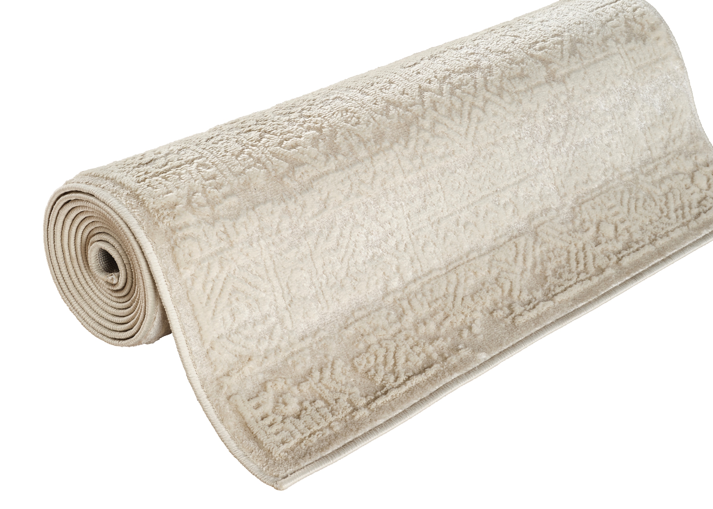 my home Läufer »Selin« rechteckig 9 mm Höhe dezenter Glanz, Schrumpf-Garn-Effekt, im Vintage-Look, dichte Qualität