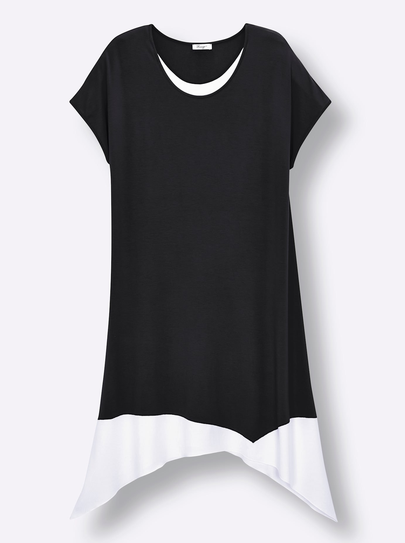 Sheego Jerseykleid »Jersey-Kleid« Ohne Taschen