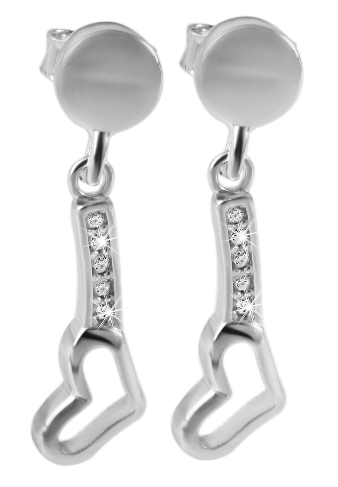Adelia´s Kettenanhänger »Damen Anhänger ¿ Anhänger aus 925 Silber mit Zirkonia«