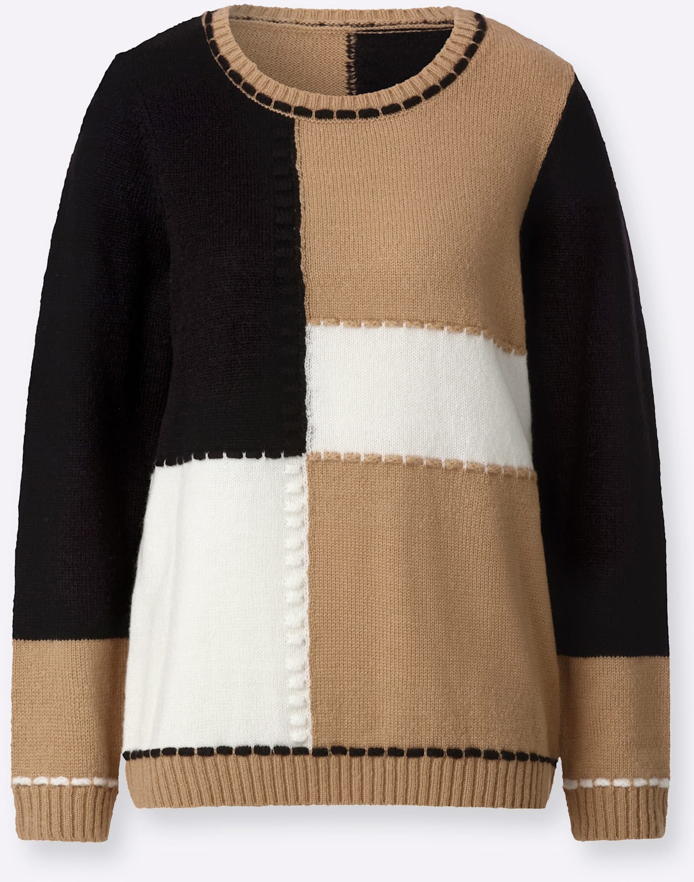 Inspirationen Rundhalspullover »Pullover«