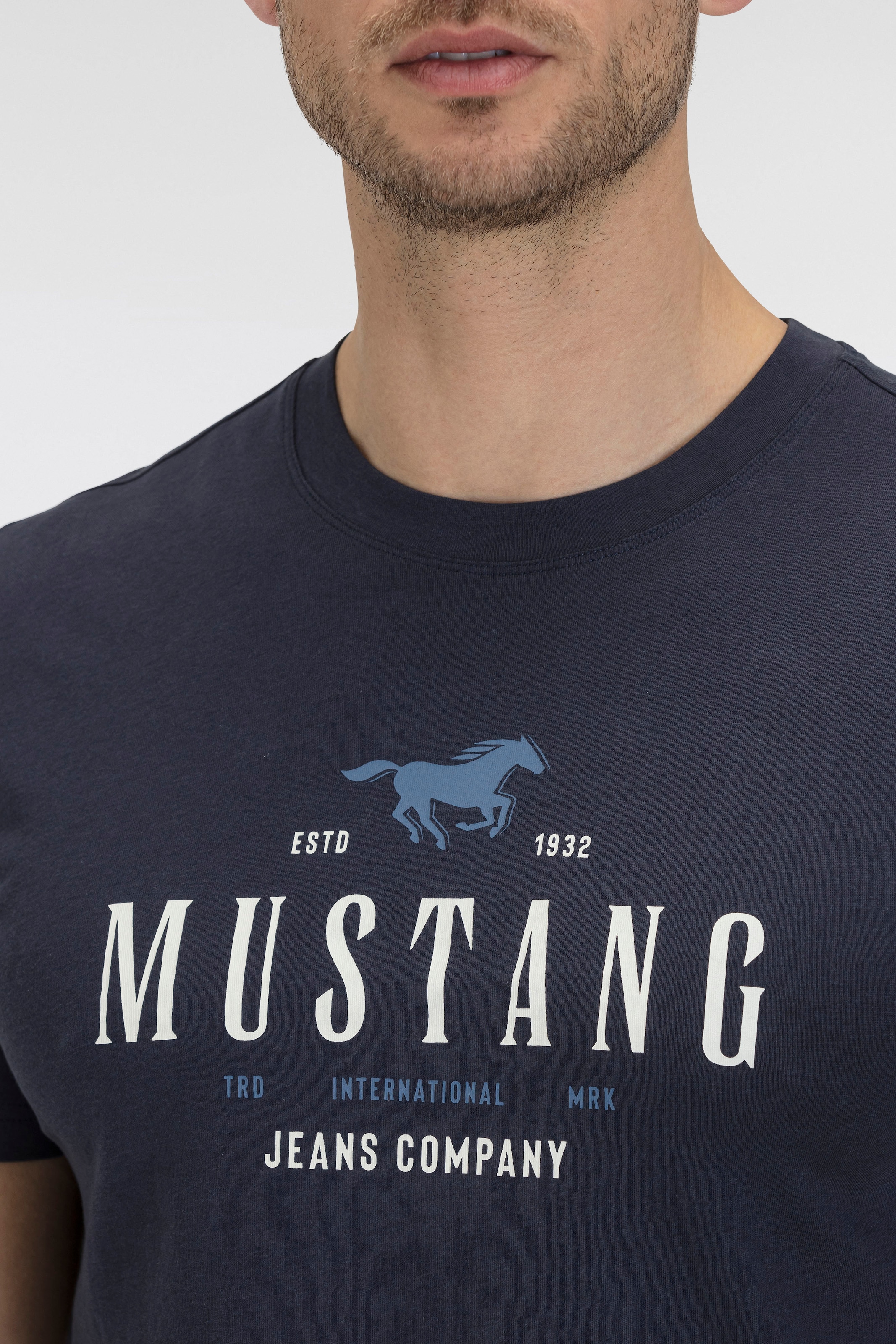 MUSTANG T-Shirt »Style Alex C Print«