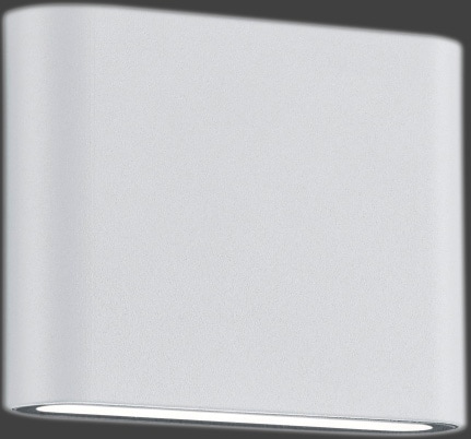 TRIO Leuchten LED Außen-Wandleuchte »Thames« LED-Board 1 Stk. Warmweiß Höhe/Tiefe 9/3 cm mit  UP and DOWN - Beleuchtung