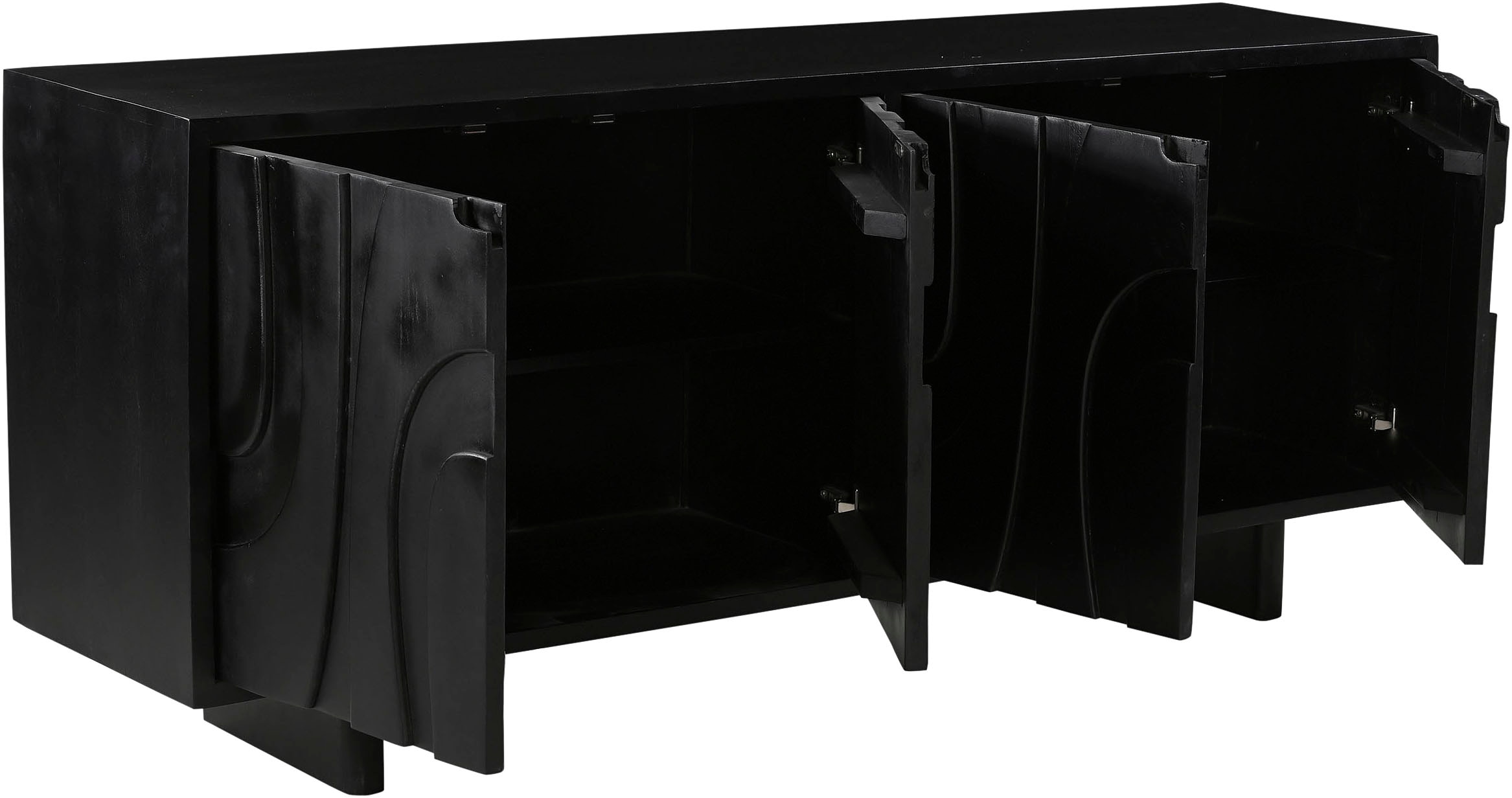 SIT Sideboard 1 Stk. tlg. mit Schnitzereien auf der Front