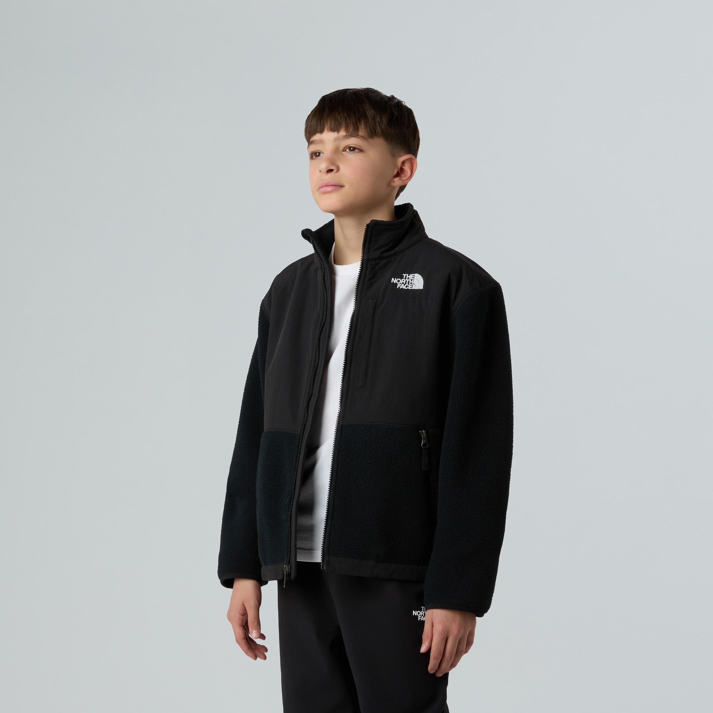 The North Face Fleecejacke »TEEN DENALI JACKET« für Teens geeignet, atmungsaktives Material, mit langem Arm