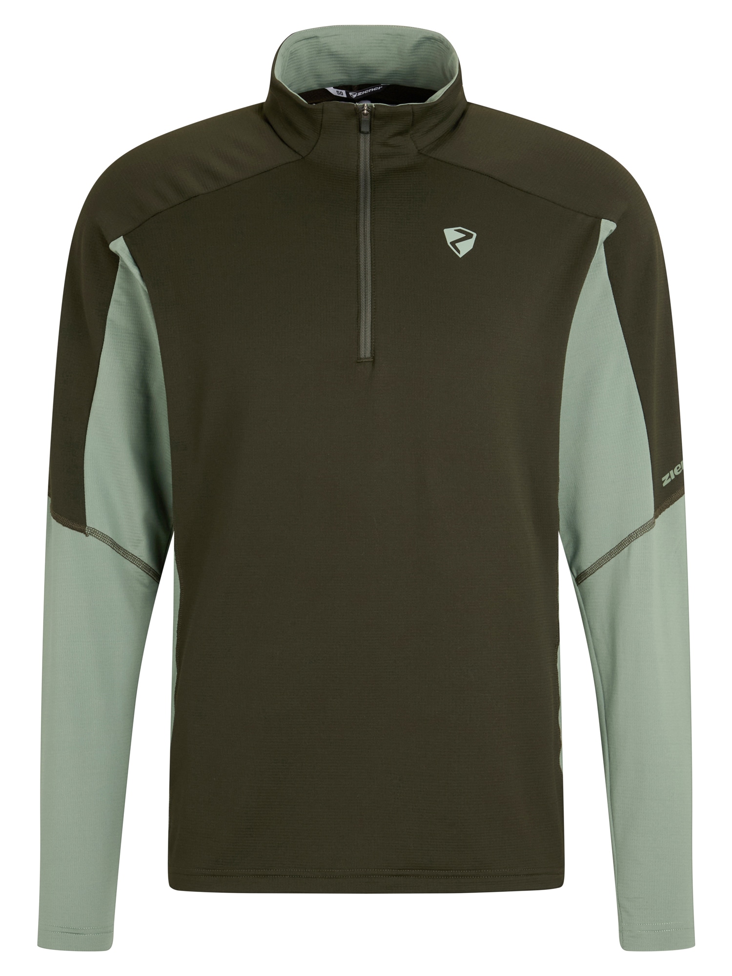 Ziener Sweatshirt »JIROTO-Z HERREN«, Elastisch, halber Front-Reißverschluss
