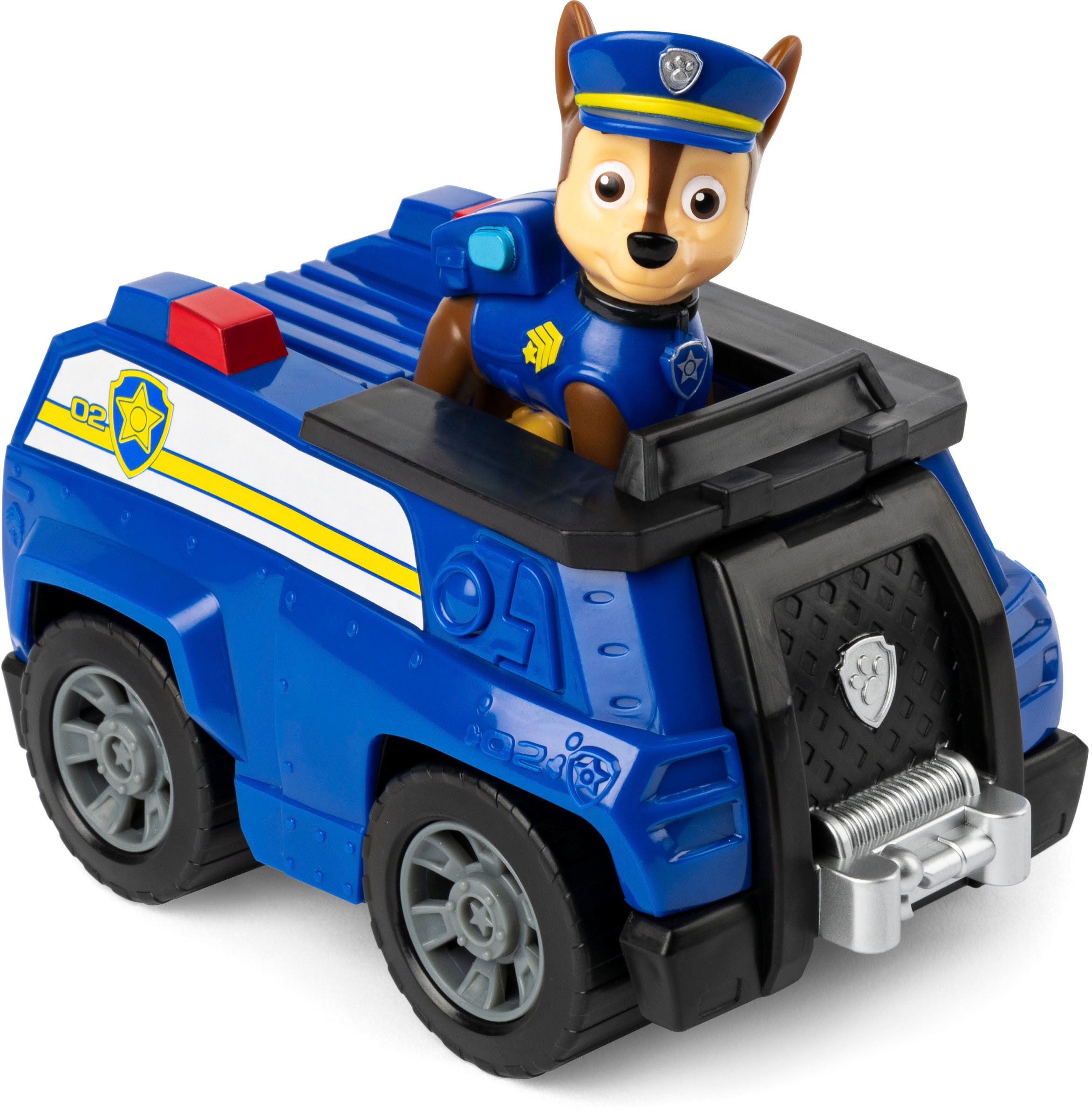 Spin Master Spielzeug-Auto »PAW Patrol, Polizei-Fahrzeug mit Chase-Figur«