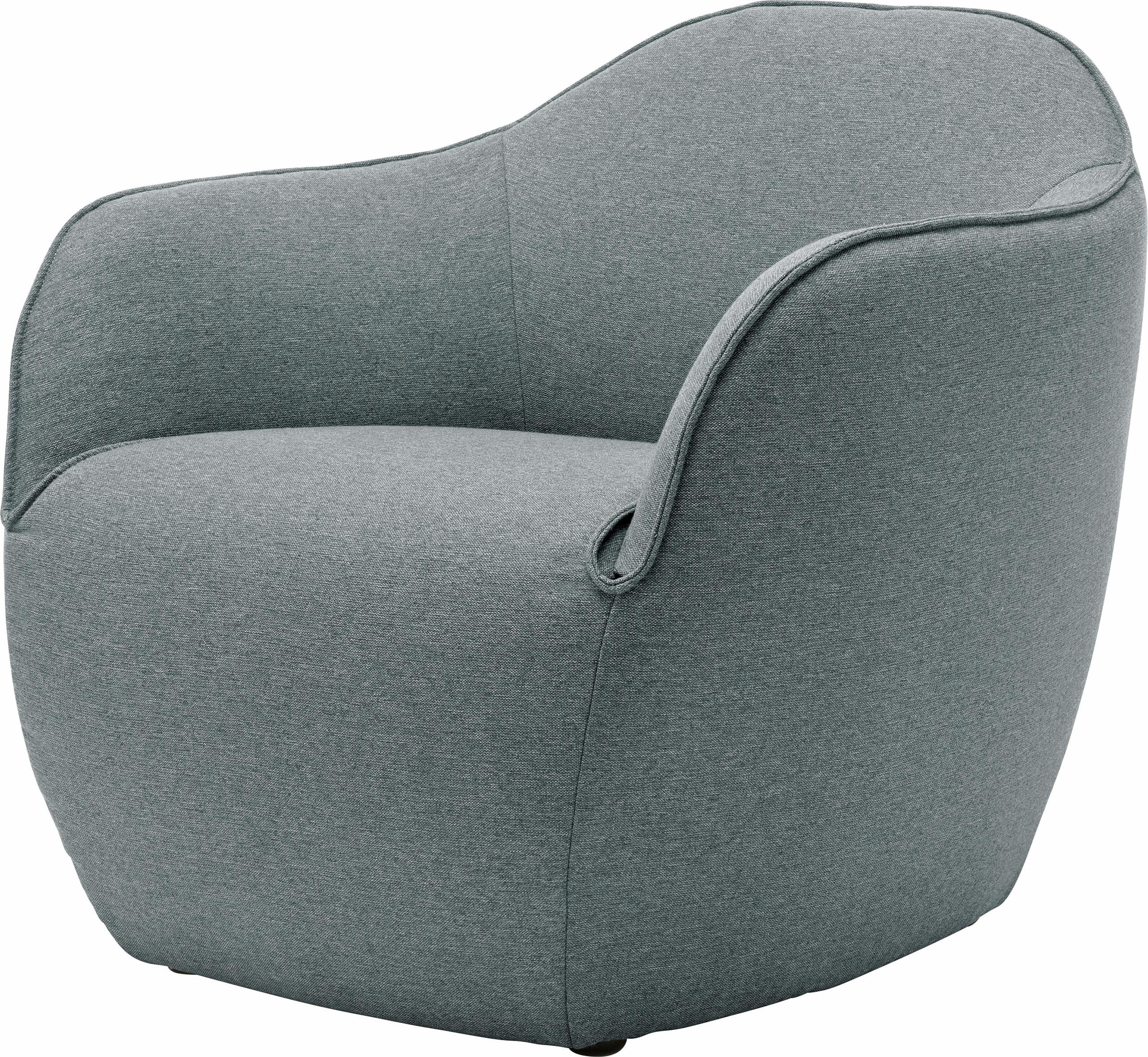 Creation BY ROLF BENZ Sessel »CR.480 Designsessel, Loungesessel«, Wahlweise aus Leder oder Chenille